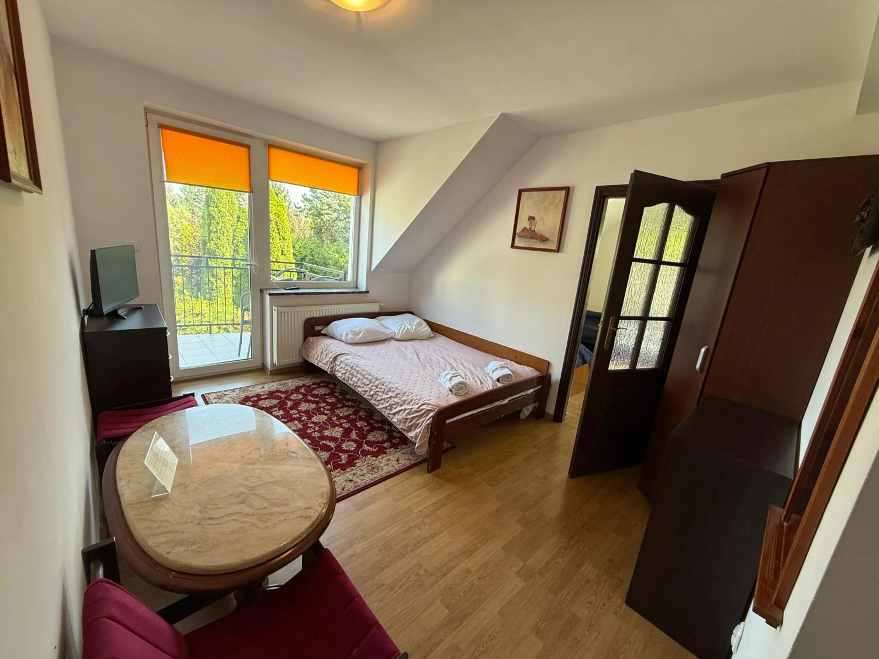 Bed in VITA Augustów