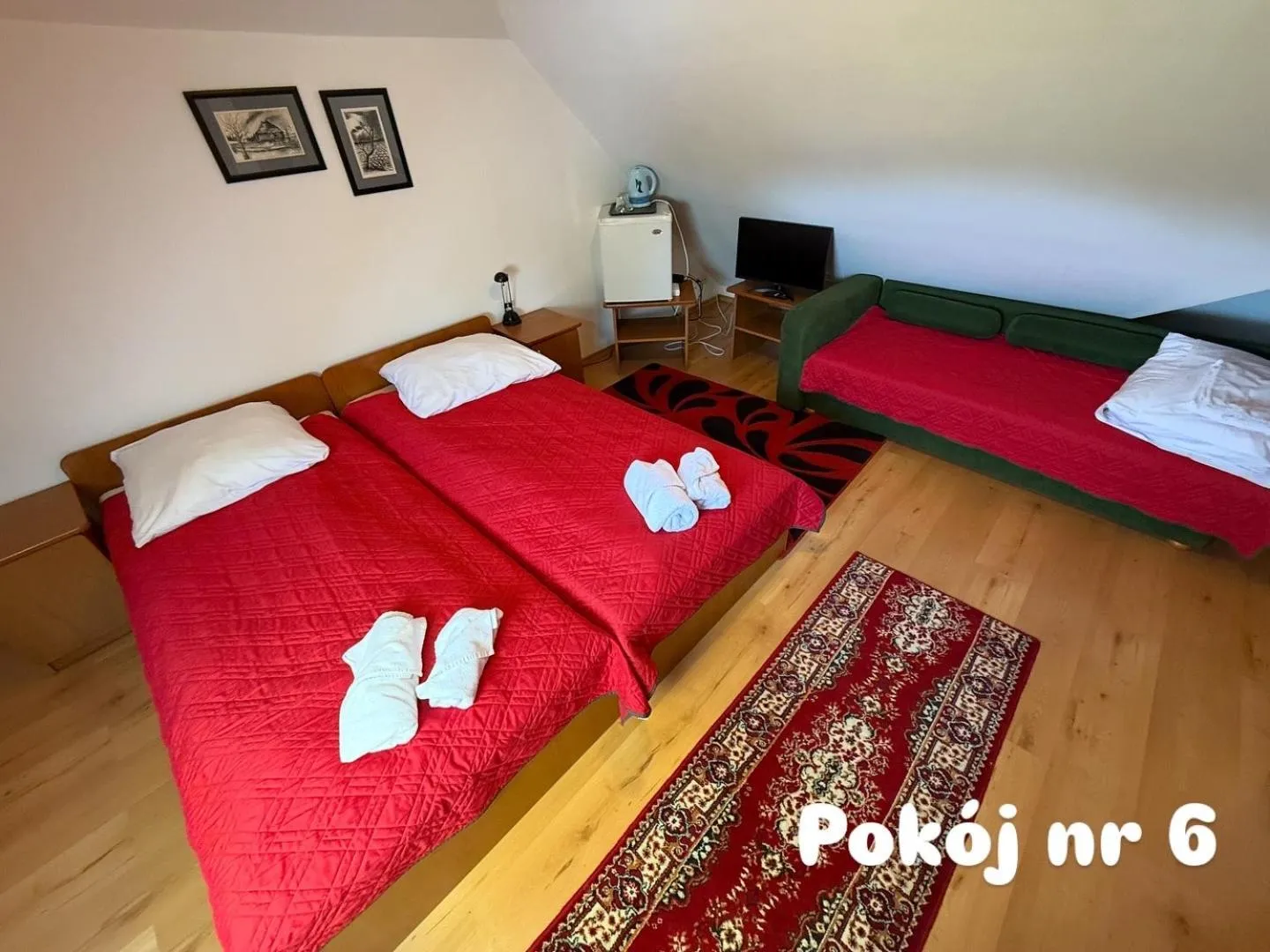 Bed in VITA Augustów