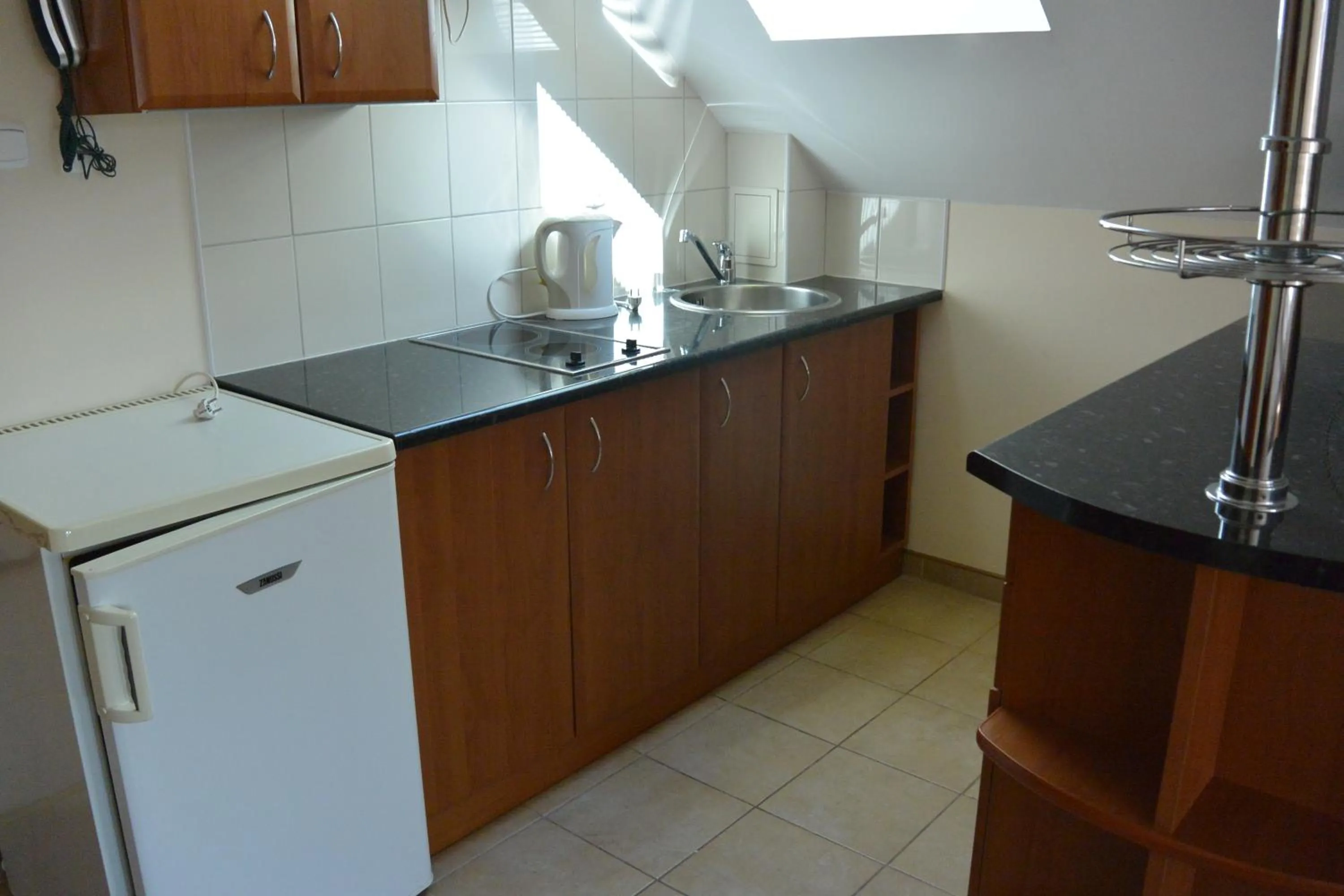 Kitchen or kitchenette in VITA Augustów