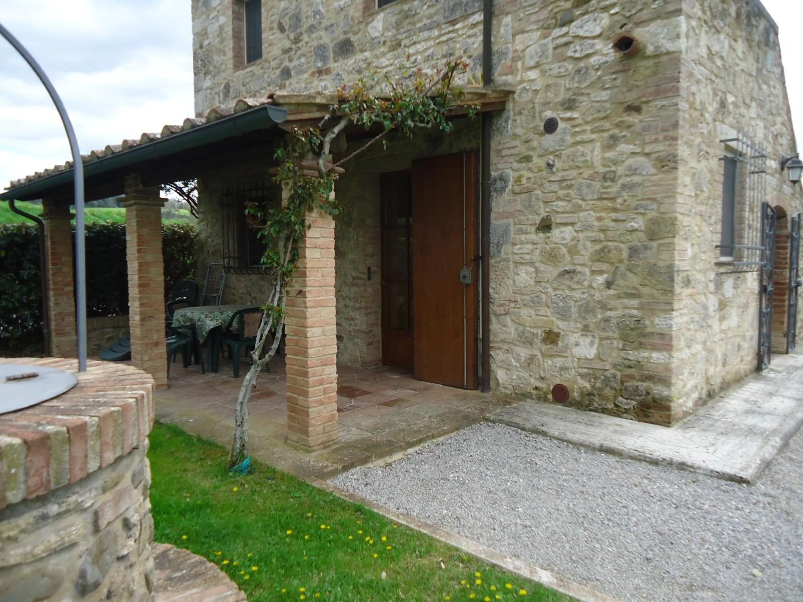 Patio in Podere La Chiusella B&B