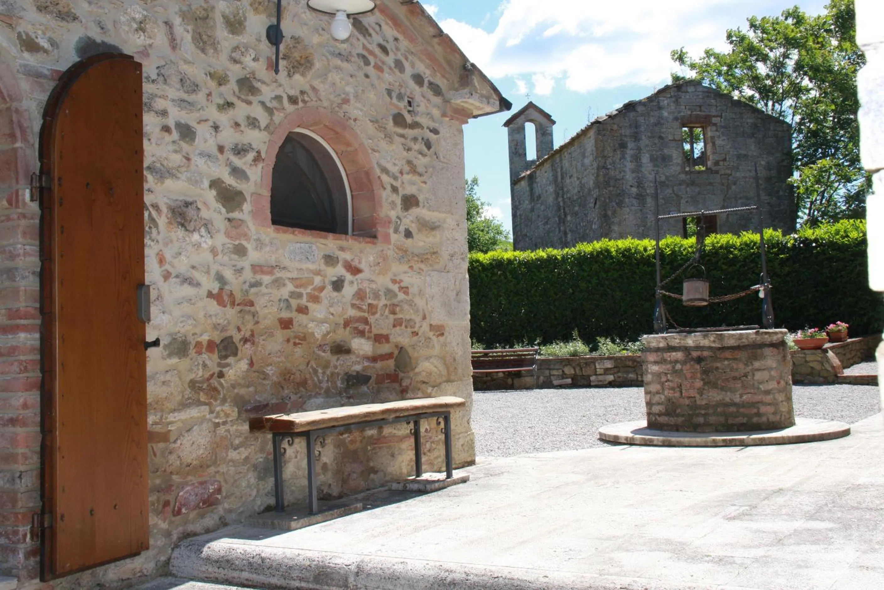 Landmark view in Podere La Chiusella B&B