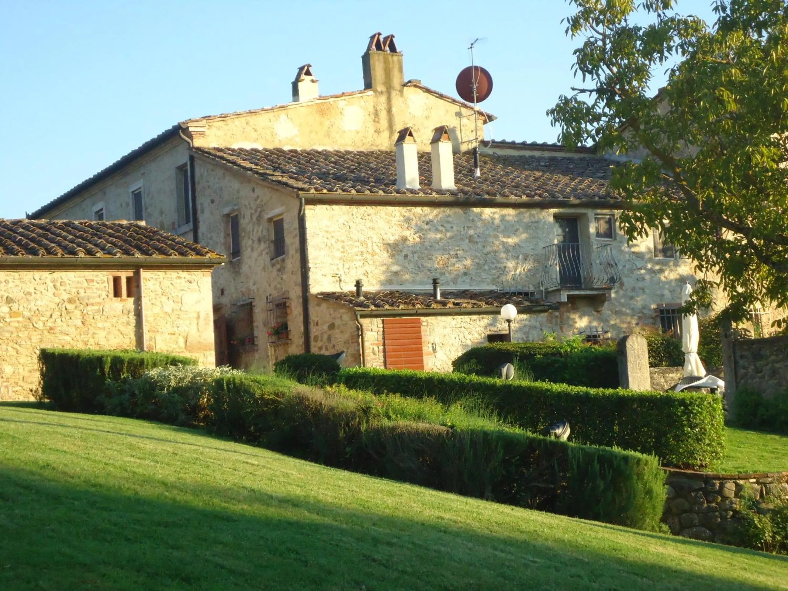 Garden in Podere La Chiusella B&B