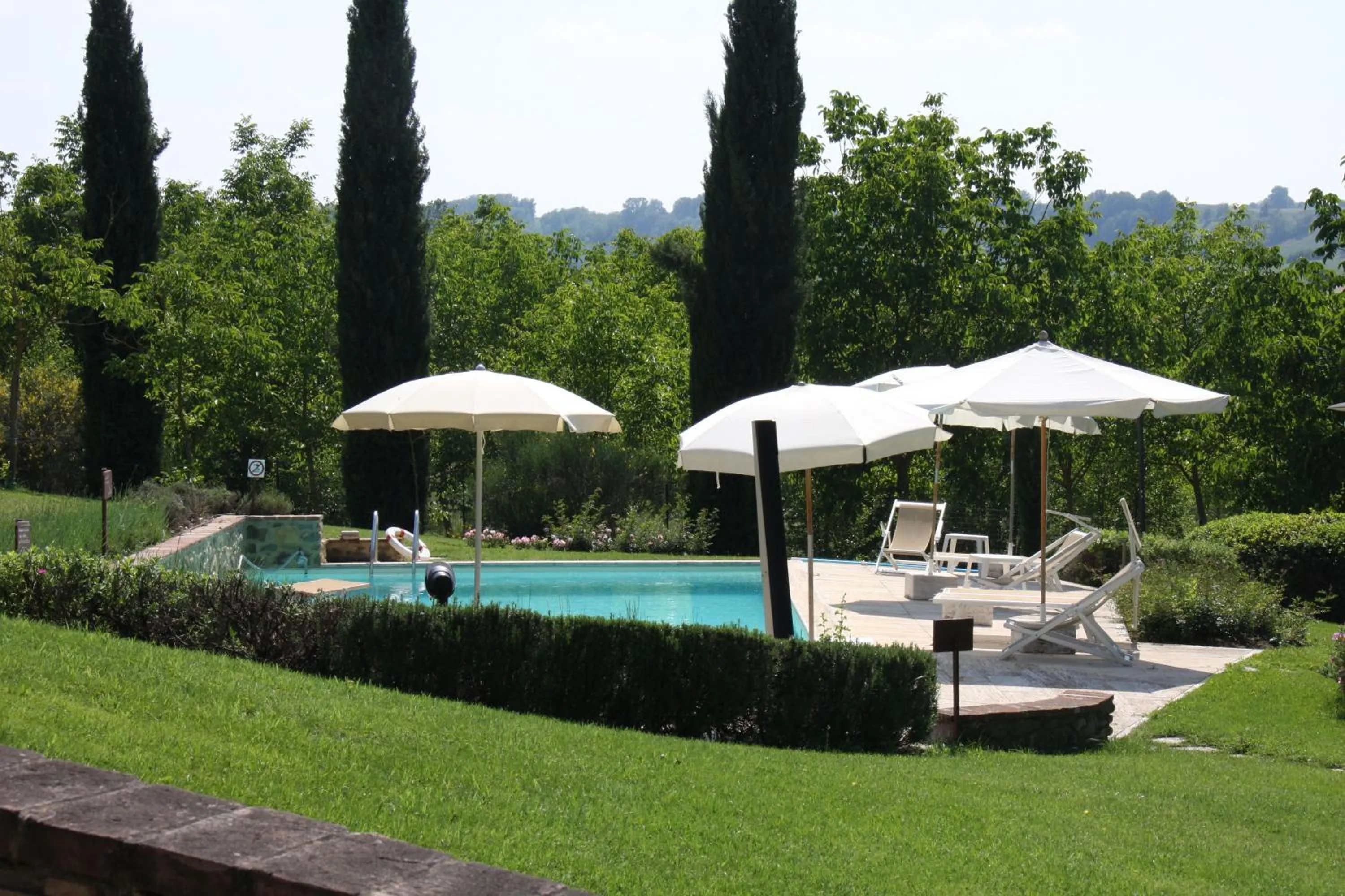 Garden in Podere La Chiusella B&B