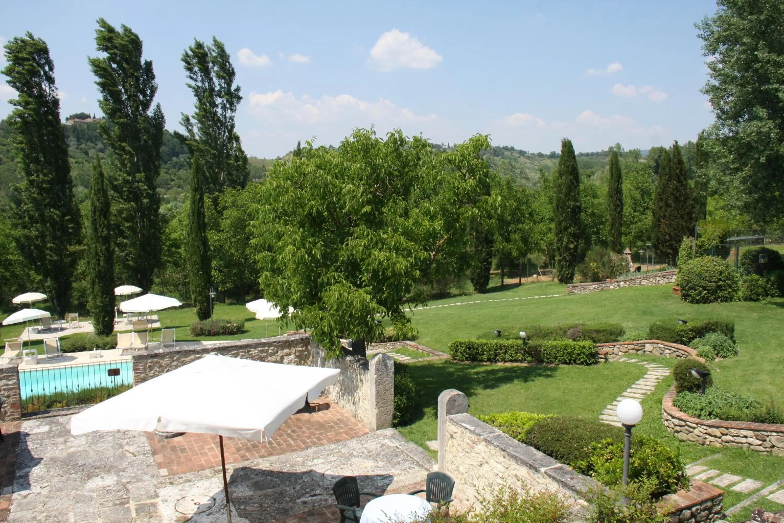 Garden in Podere La Chiusella B&B