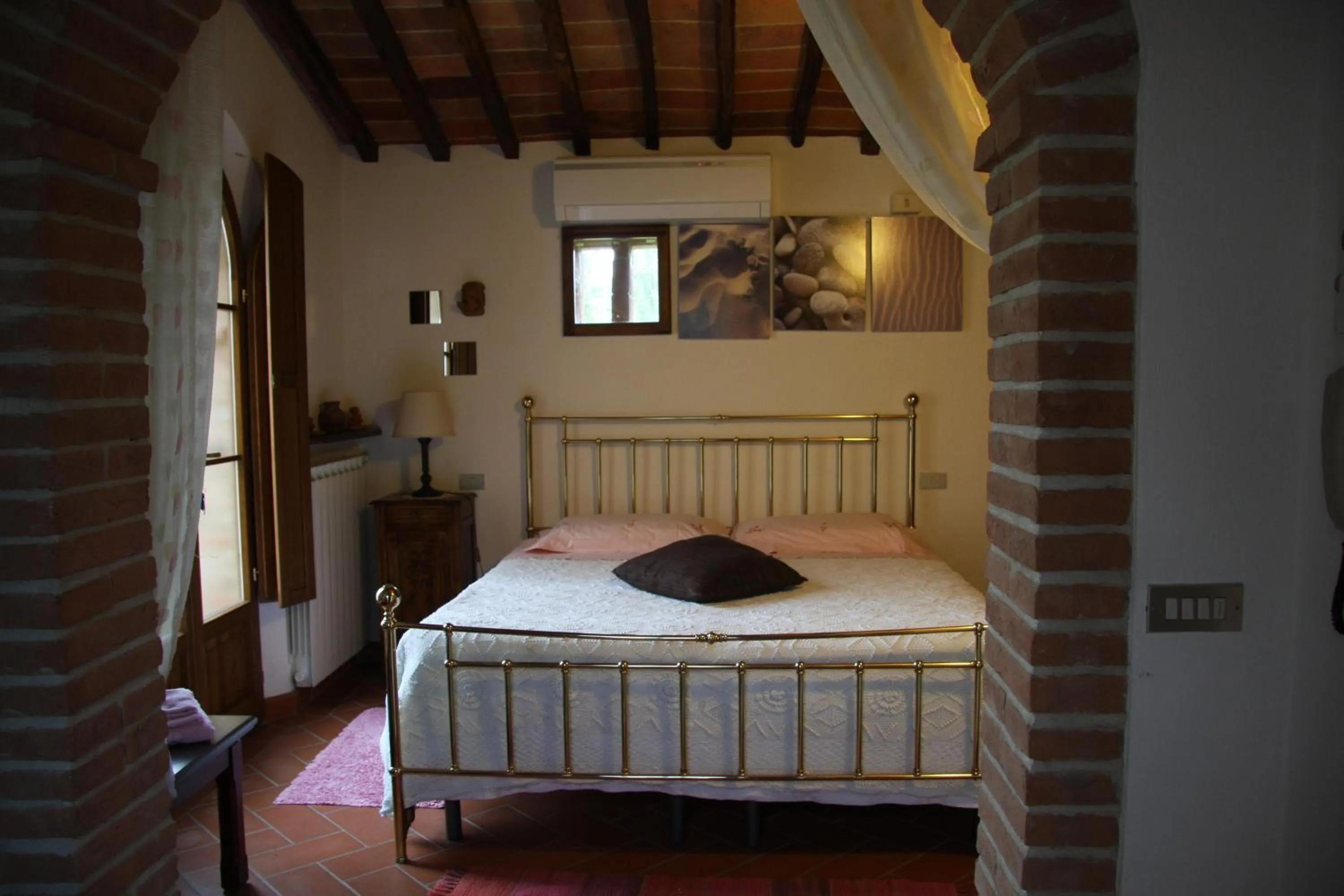 Bedroom, Bed in Podere La Chiusella B&B