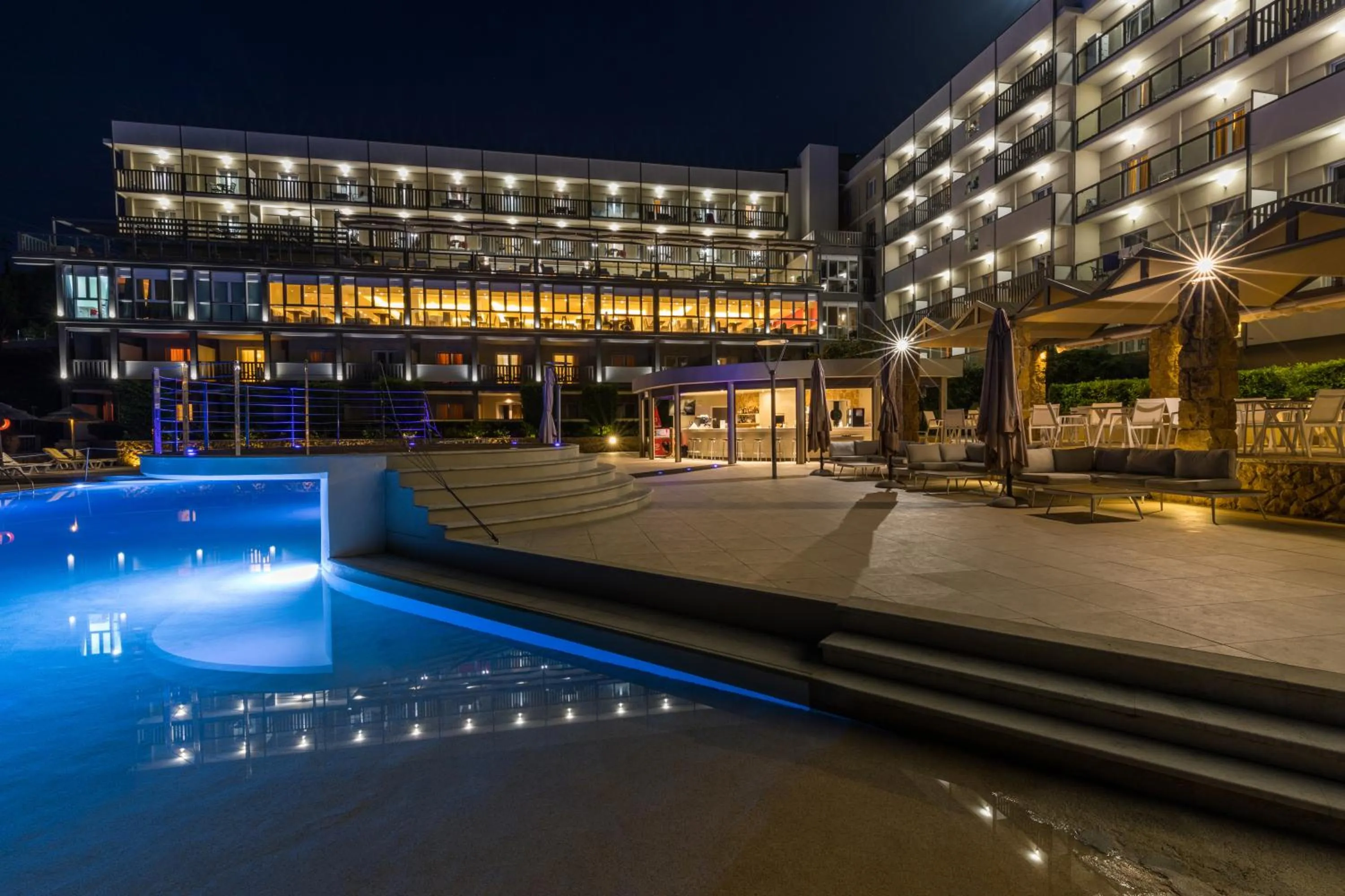 Swimming pool in Ariti Grand Hotel