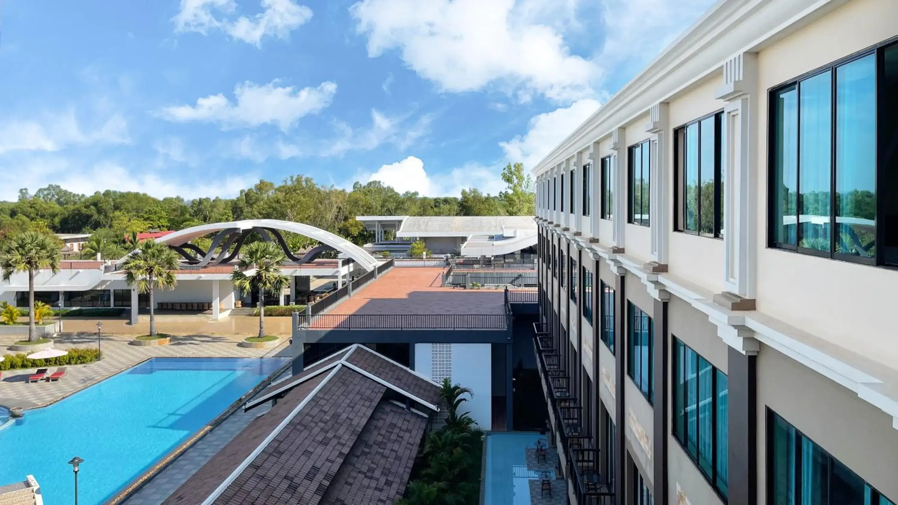 Pool View in Pacific Hotel & Spa