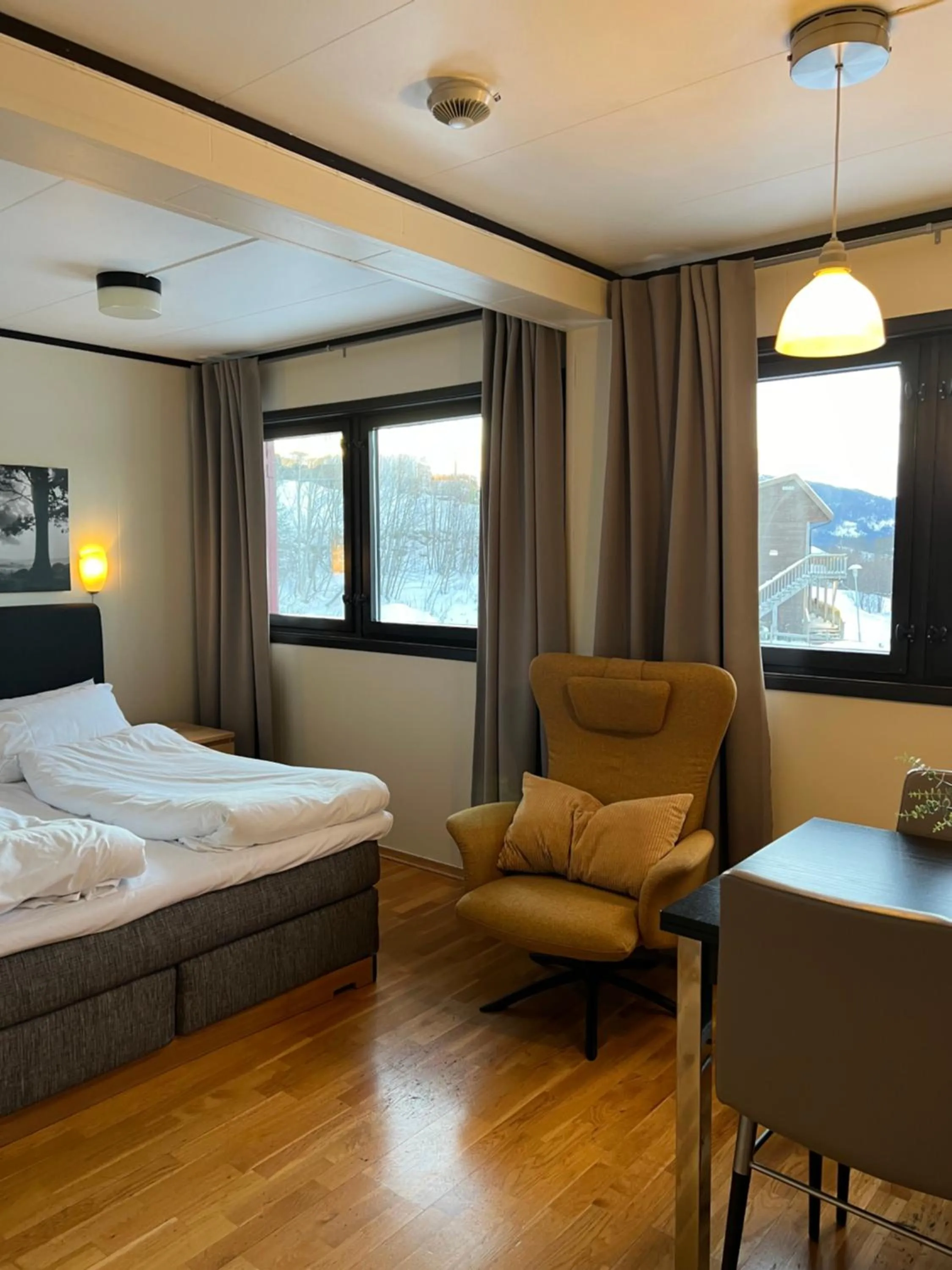 Bed in Sandmoen Bed & Breakfast, Free Parking