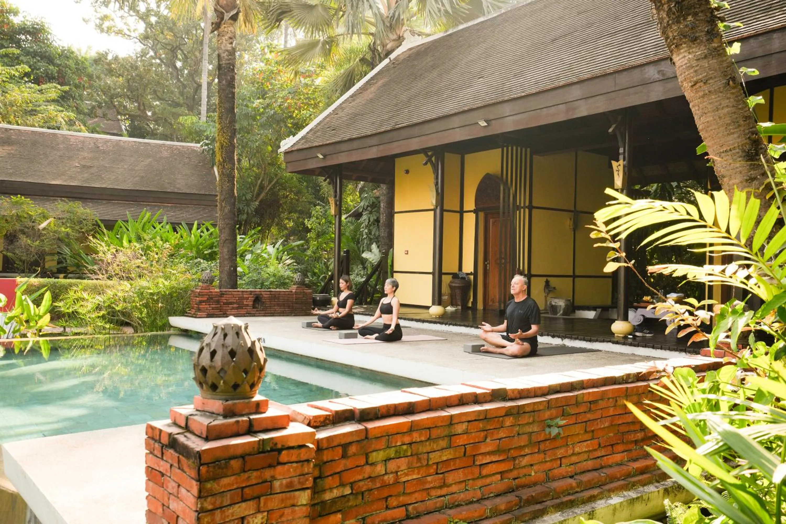 Spa and wellness centre/facilities in La Résidence Phou Vao