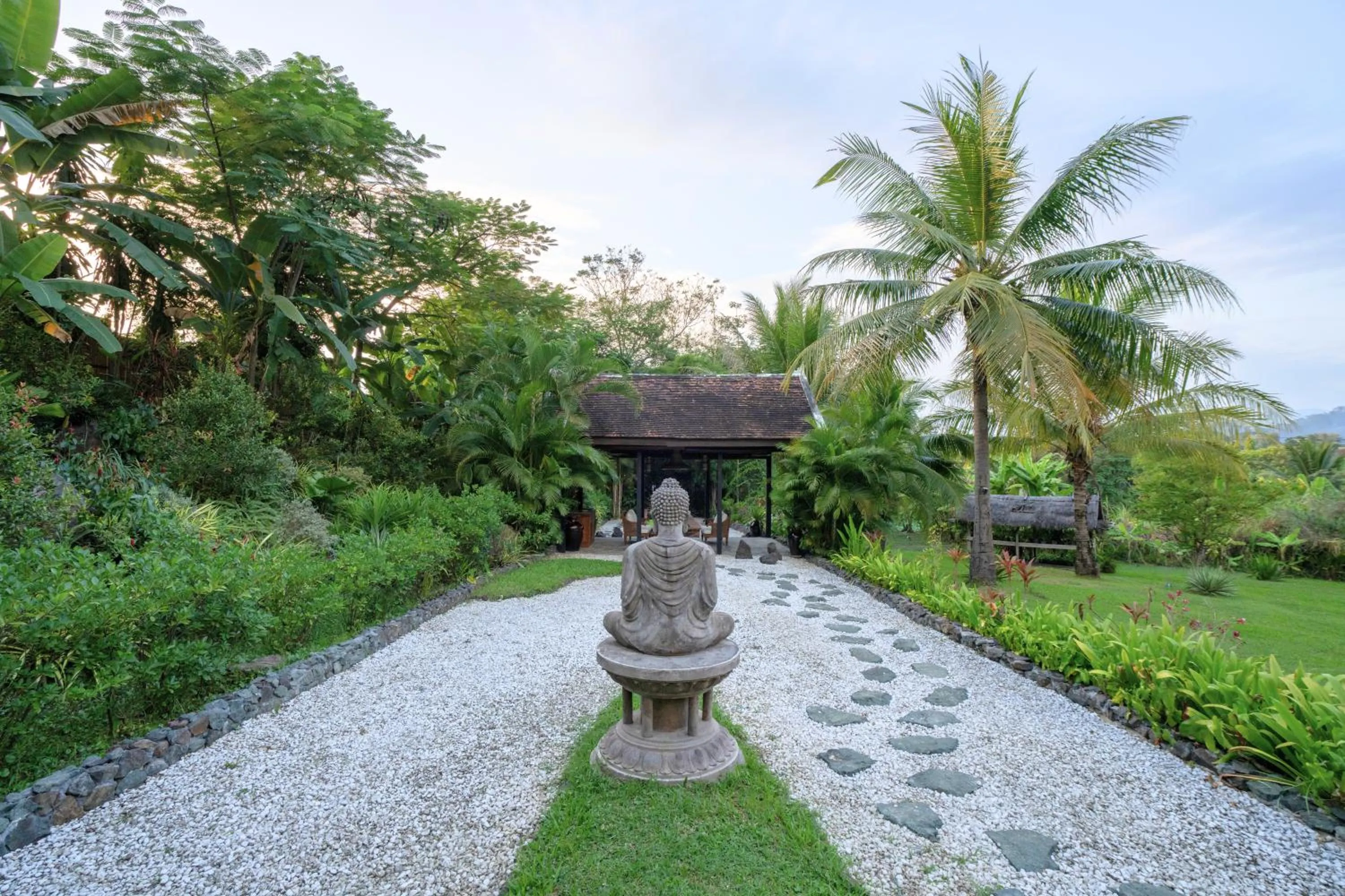 Natural landscape in La Résidence Phou Vao
