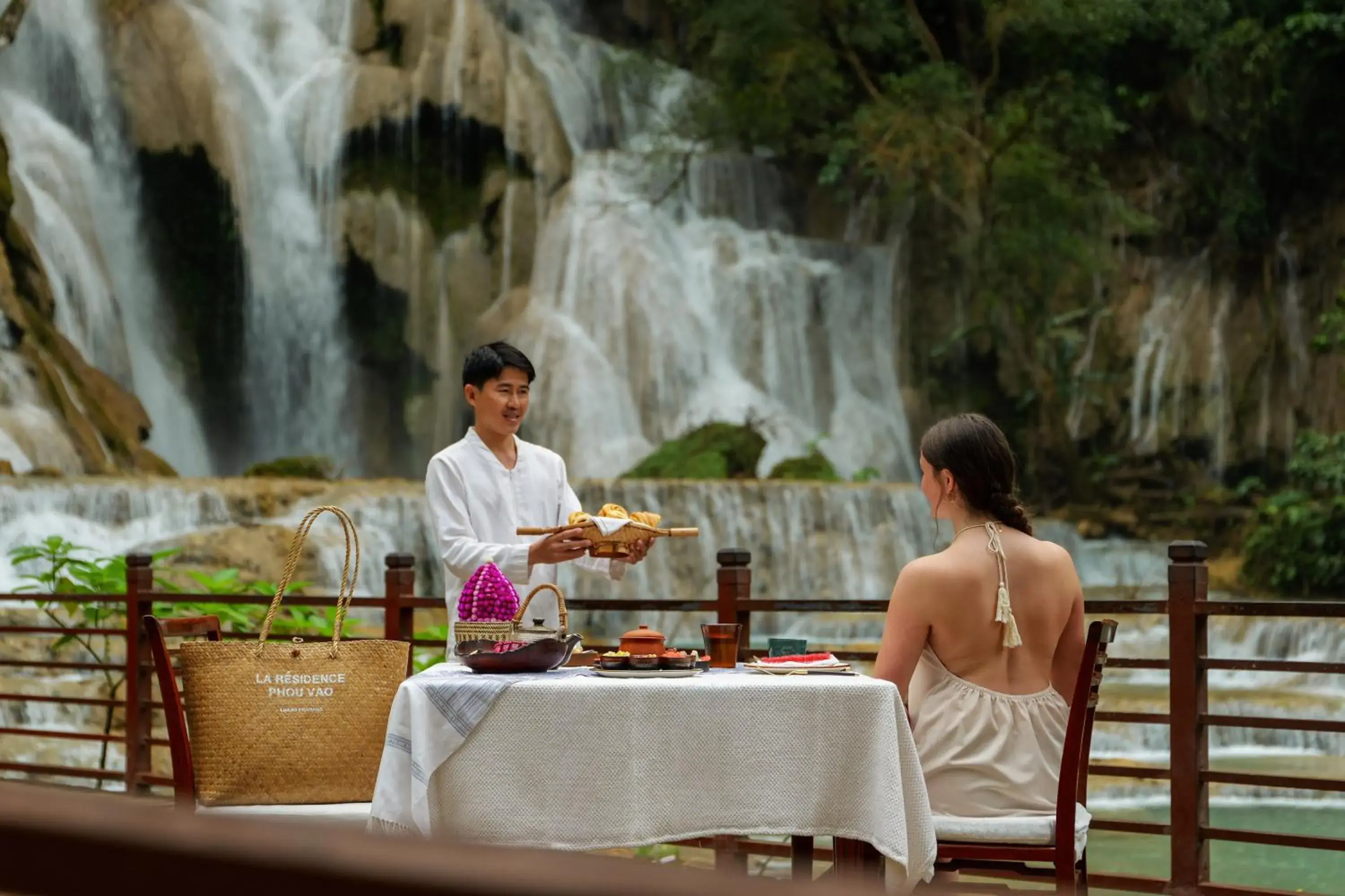 Restaurant/places to eat in La Résidence Phou Vao Restaurant/places to eat in La Résidence Phou Vao