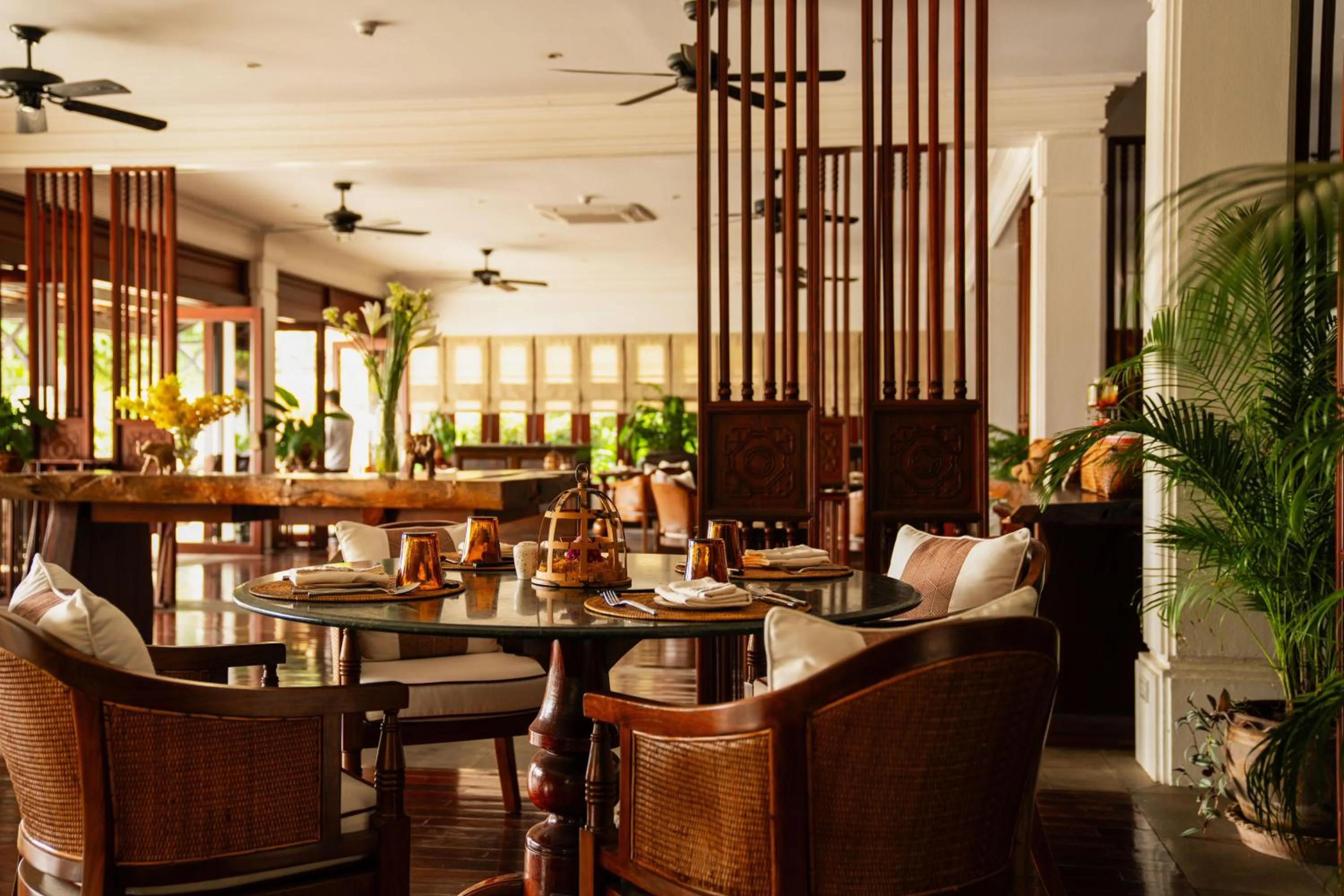 Restaurant/places to eat in La Résidence Phou Vao