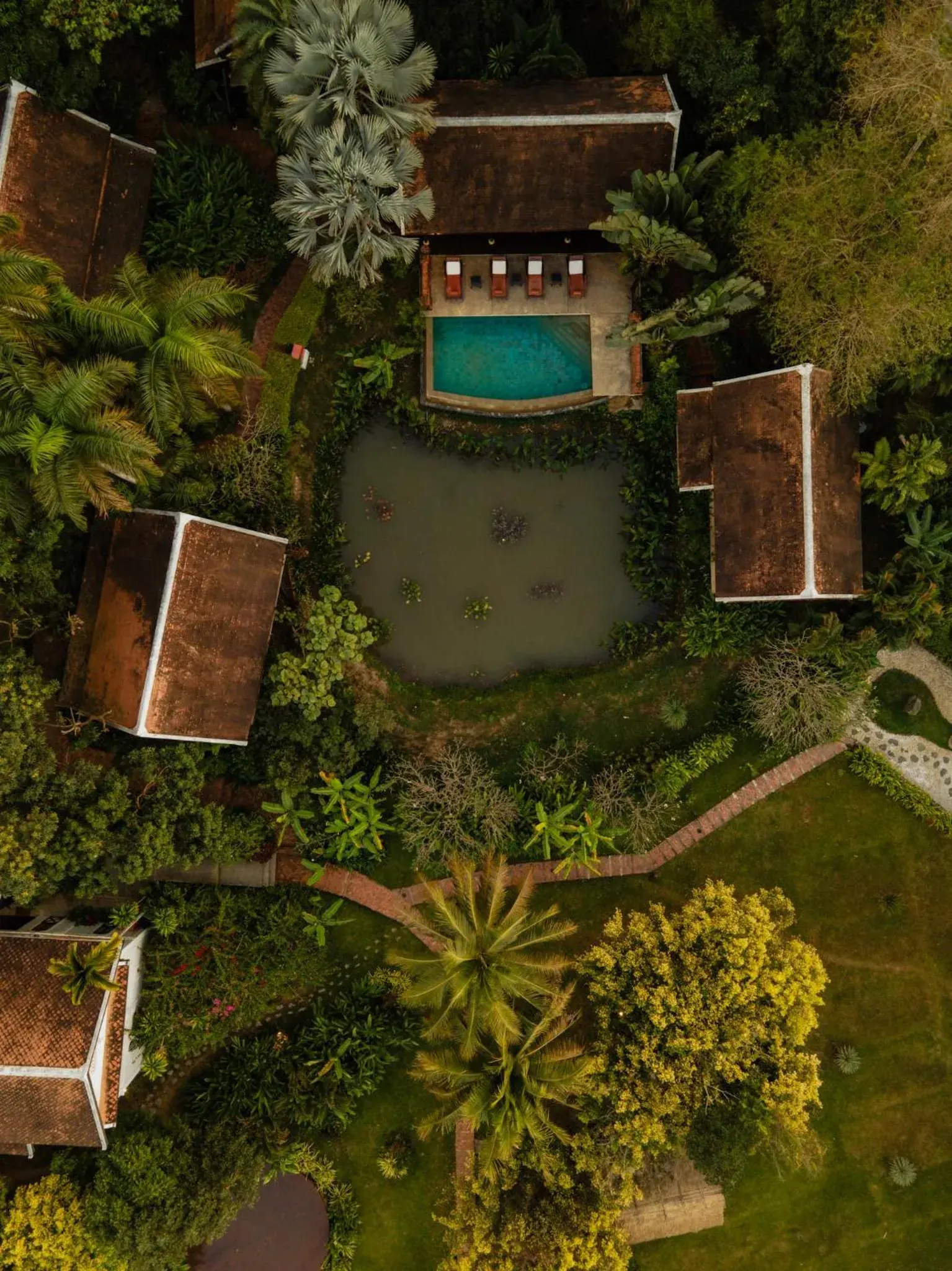 Property building in La Résidence Phou Vao Property building in La Résidence Phou Vao