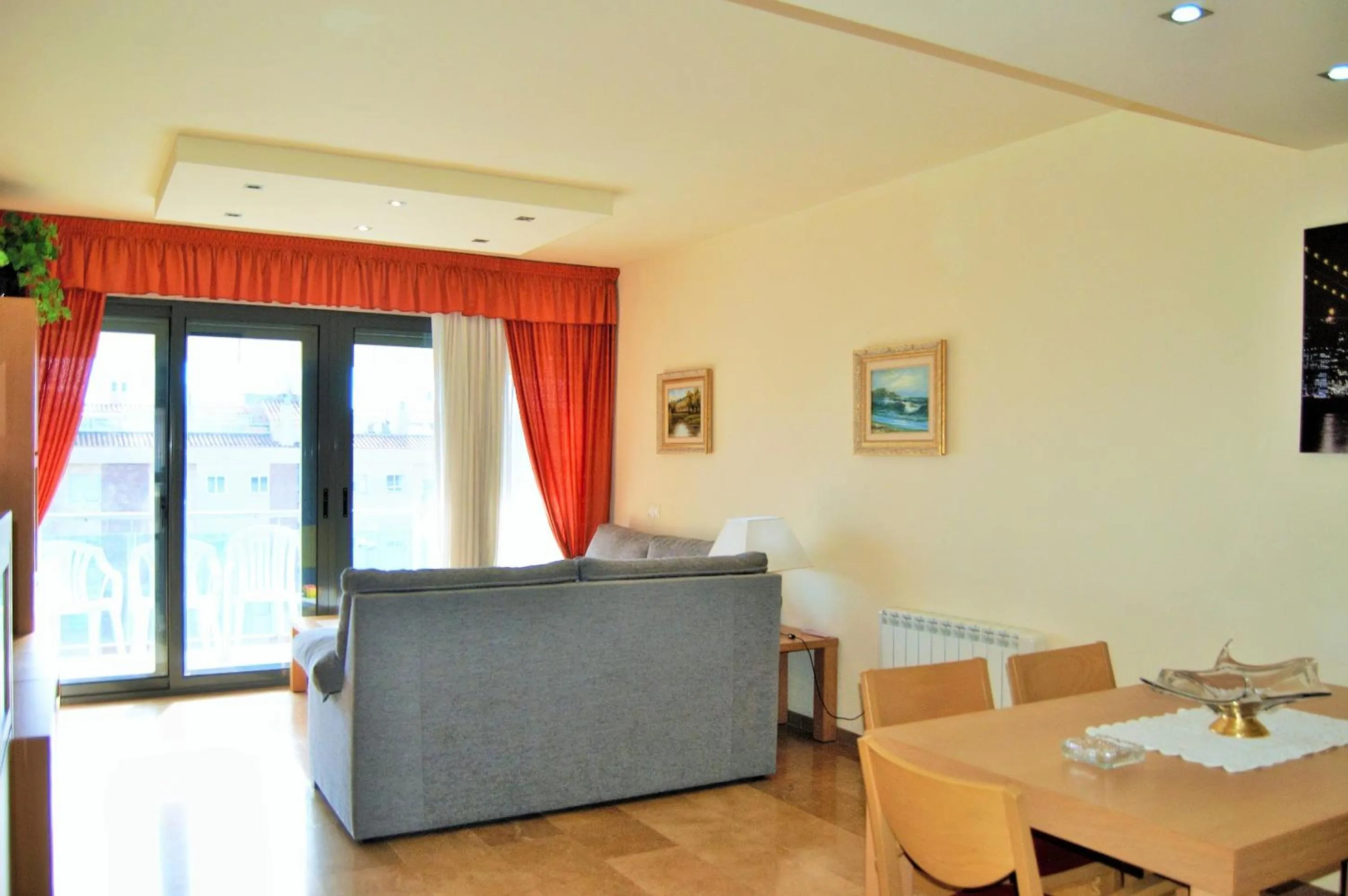 Living room in Apartamento Ainara Garden Family