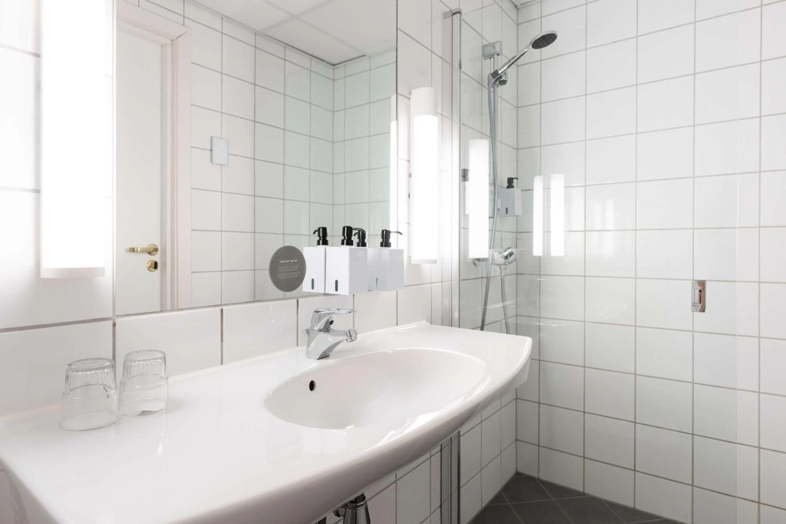 Bathroom in Scandic Alexandra Molde