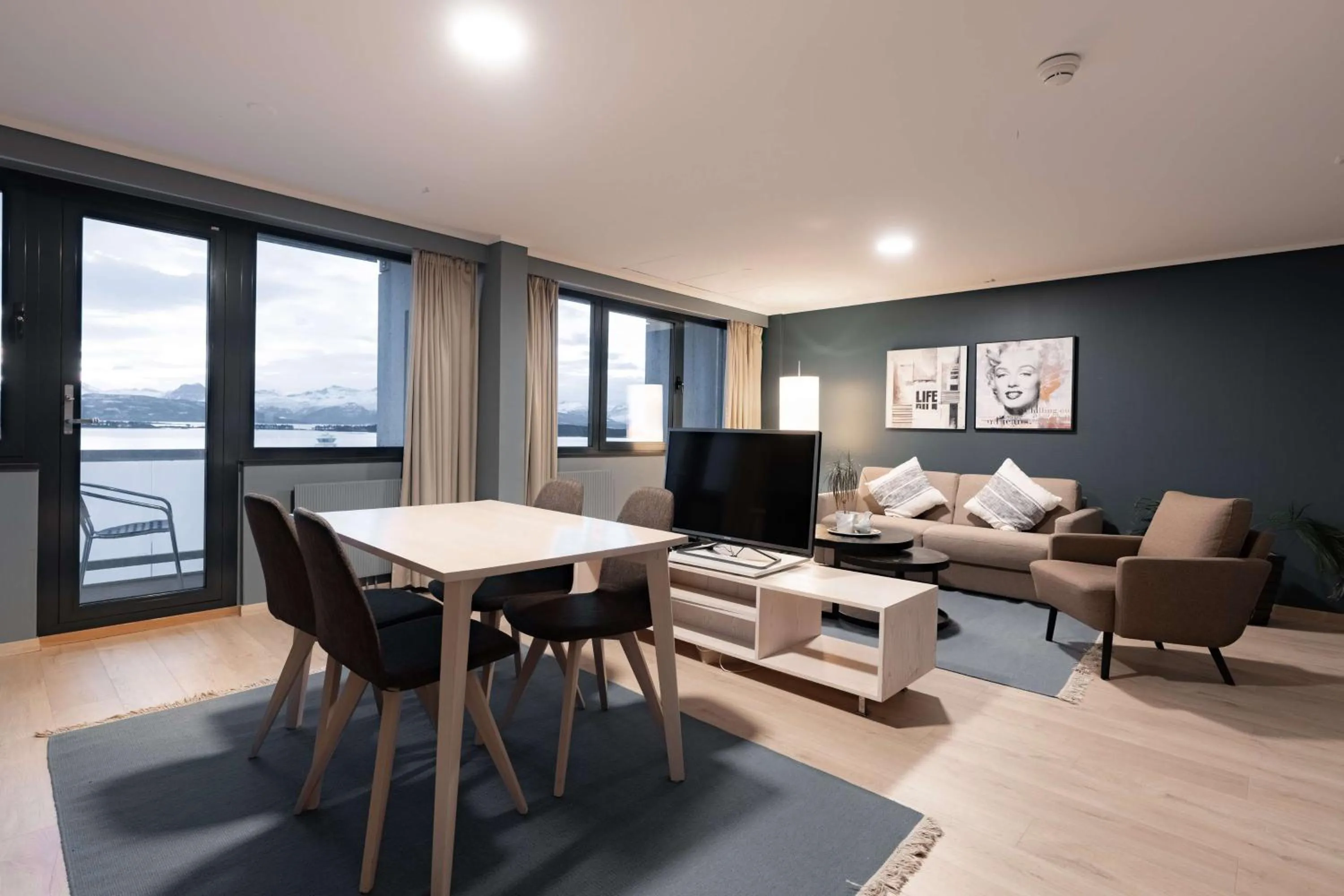 Bedroom in Scandic Alexandra Molde