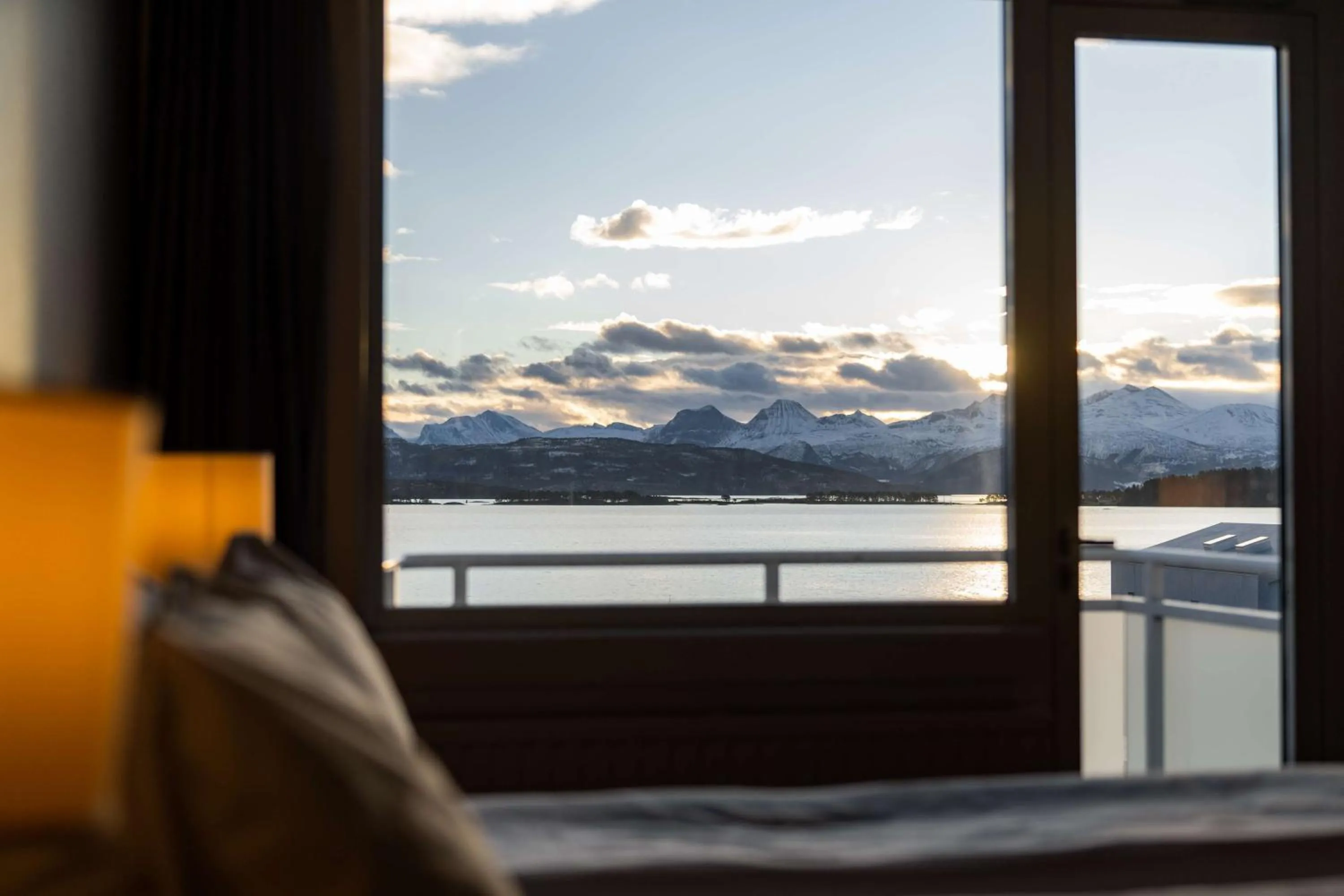 Bedroom in Scandic Alexandra Molde