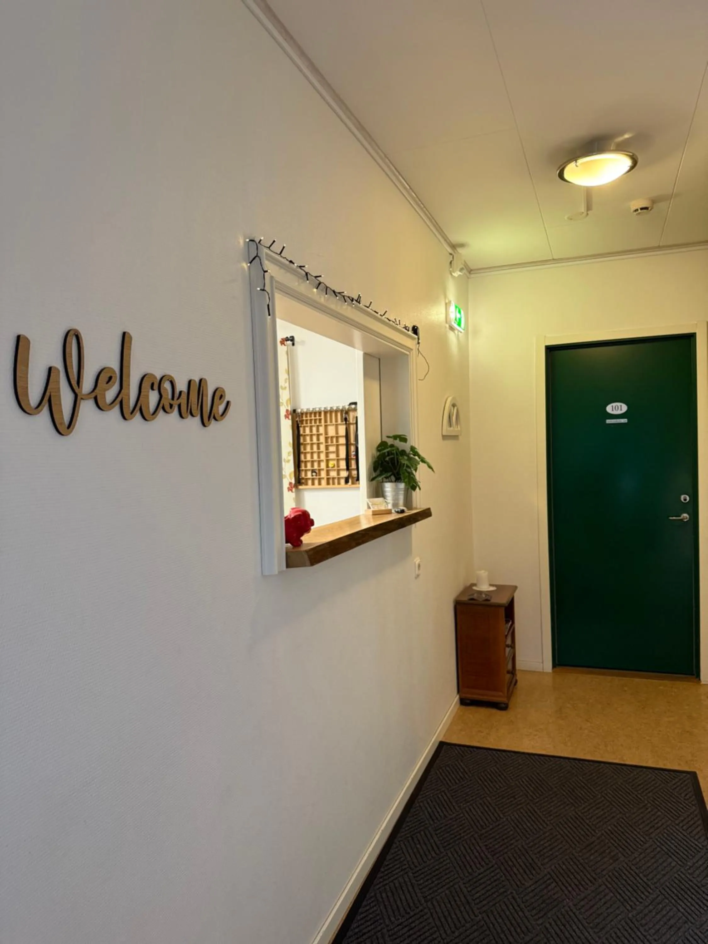 Lobby or reception in Torget Vandrarhem