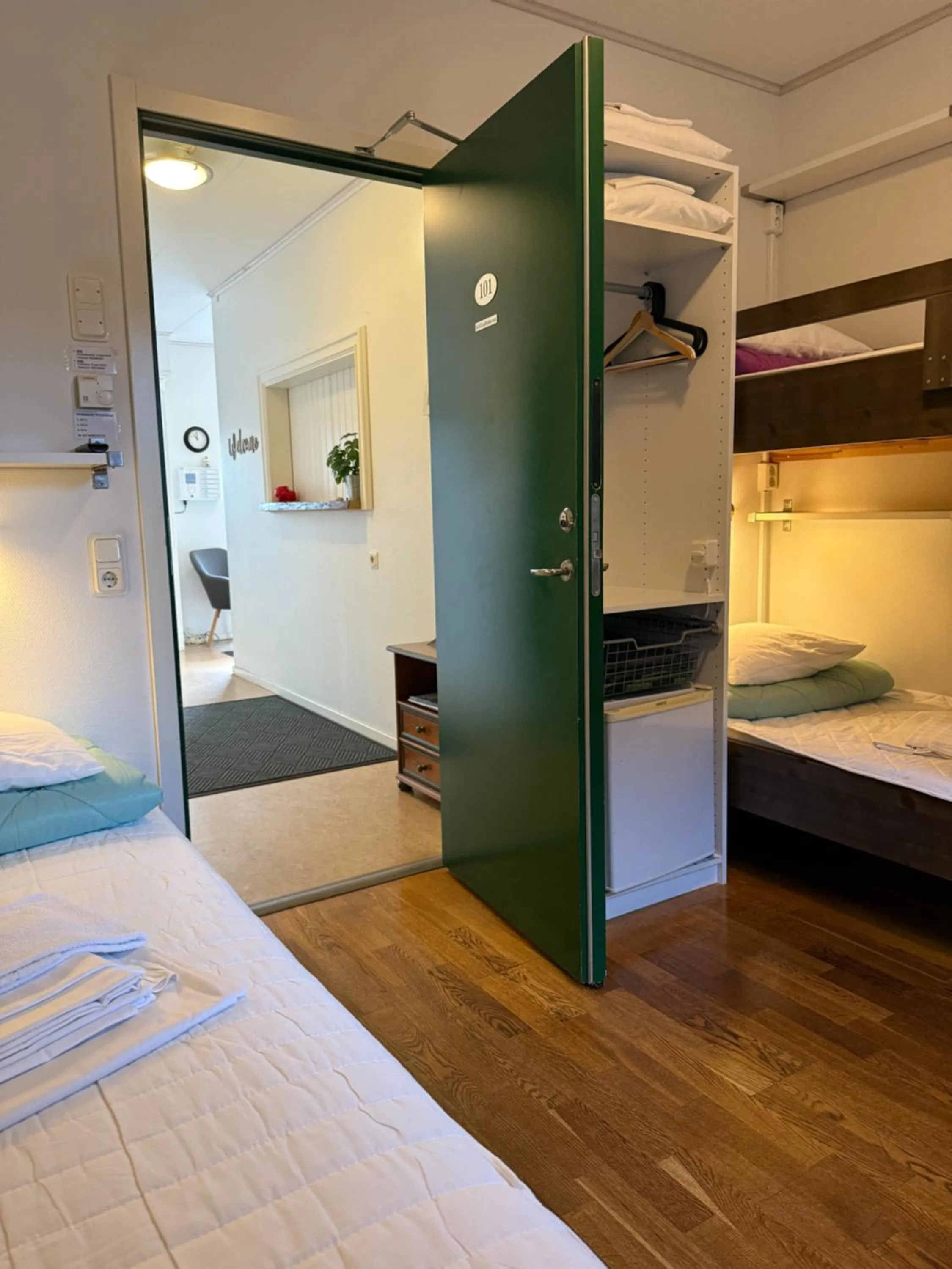 Photo of the whole room, Bed in Torget Vandrarhem