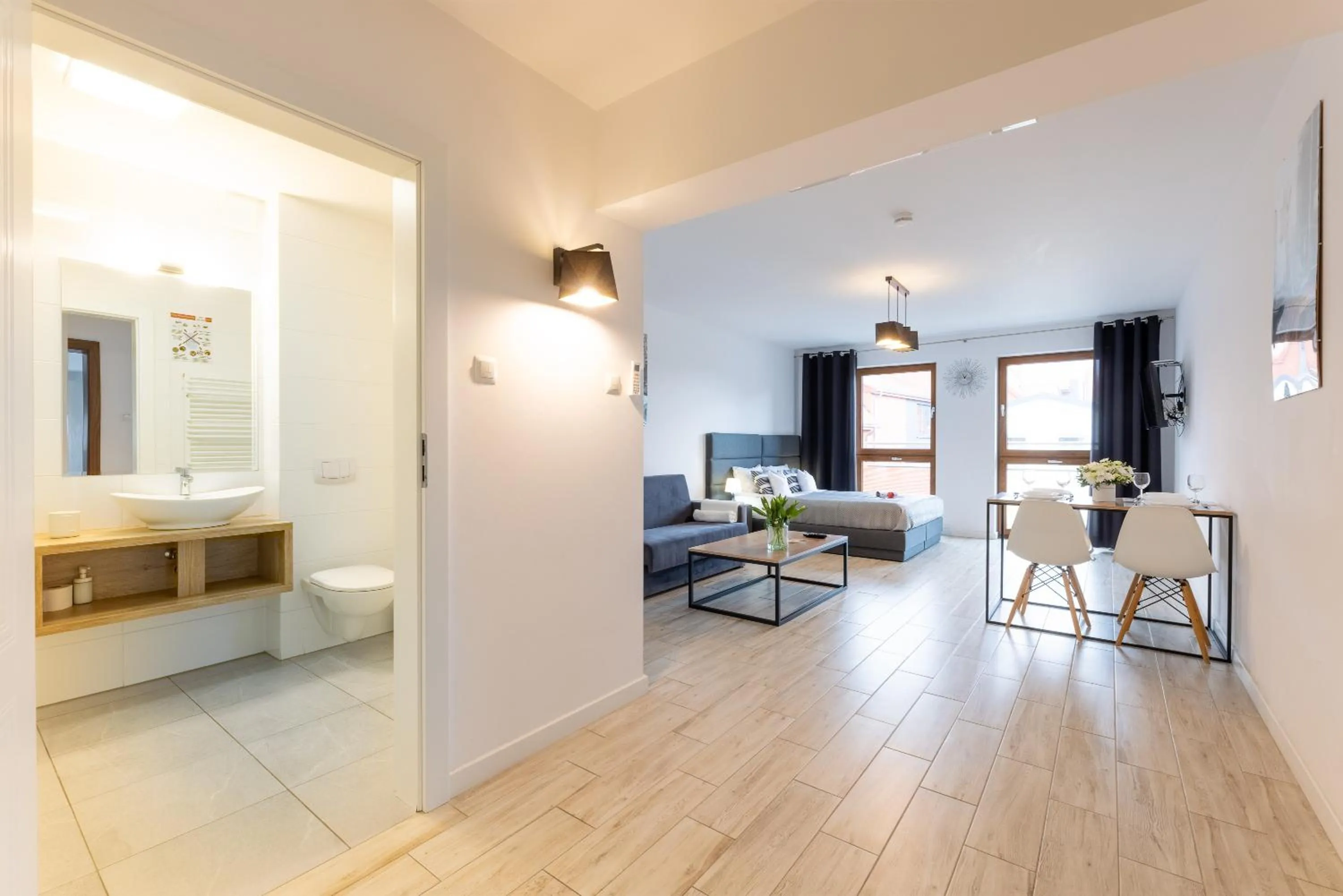 Photo of the whole room in Apartamenty Bałtyckie - Grand Baltic - WIFI, Klimatyzacja, Sala Zabaw, Taras wypoczynkowy, centrum Ustki