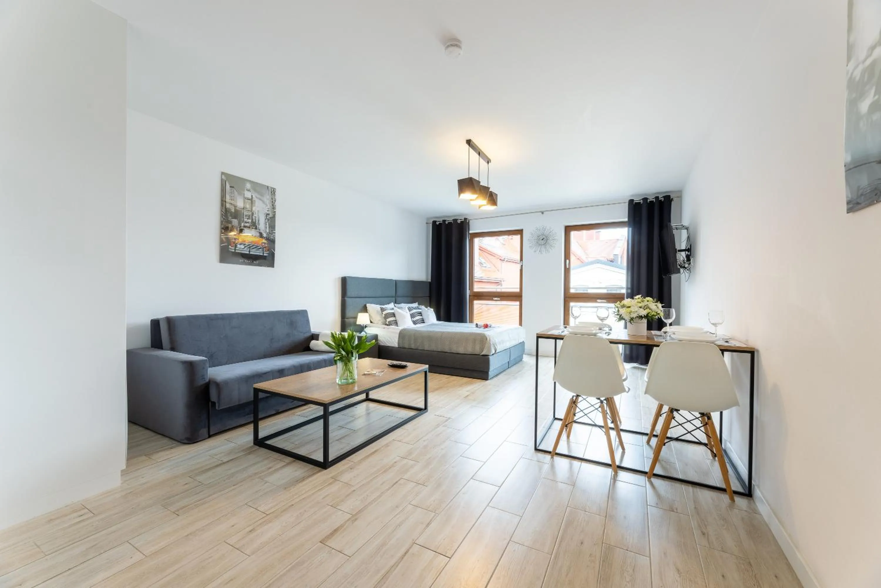 Living room in Apartamenty Bałtyckie - Grand Baltic - WIFI, Klimatyzacja, Sala Zabaw, Taras wypoczynkowy, centrum Ustki