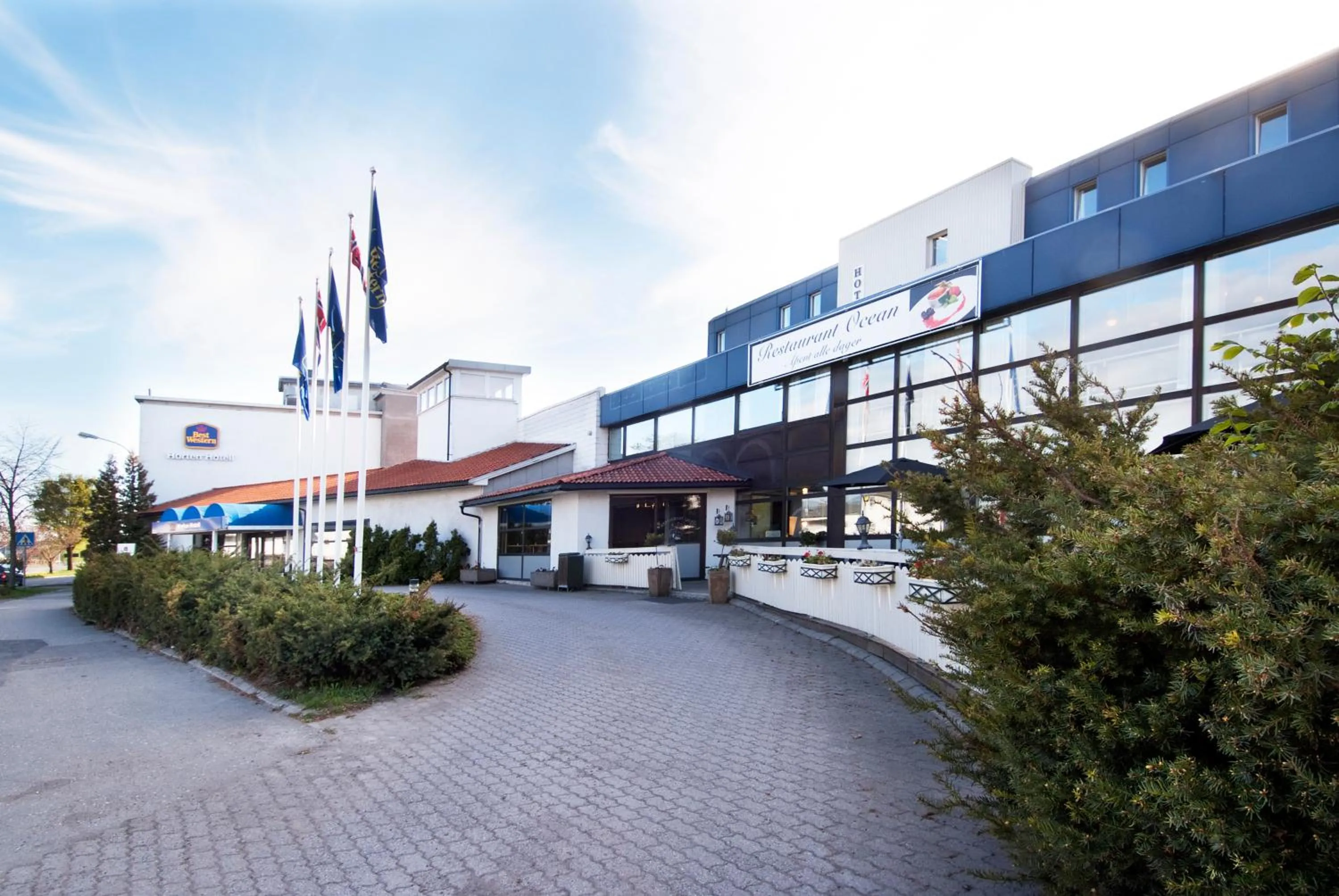 Property building in Thon PartnerHotel Horten