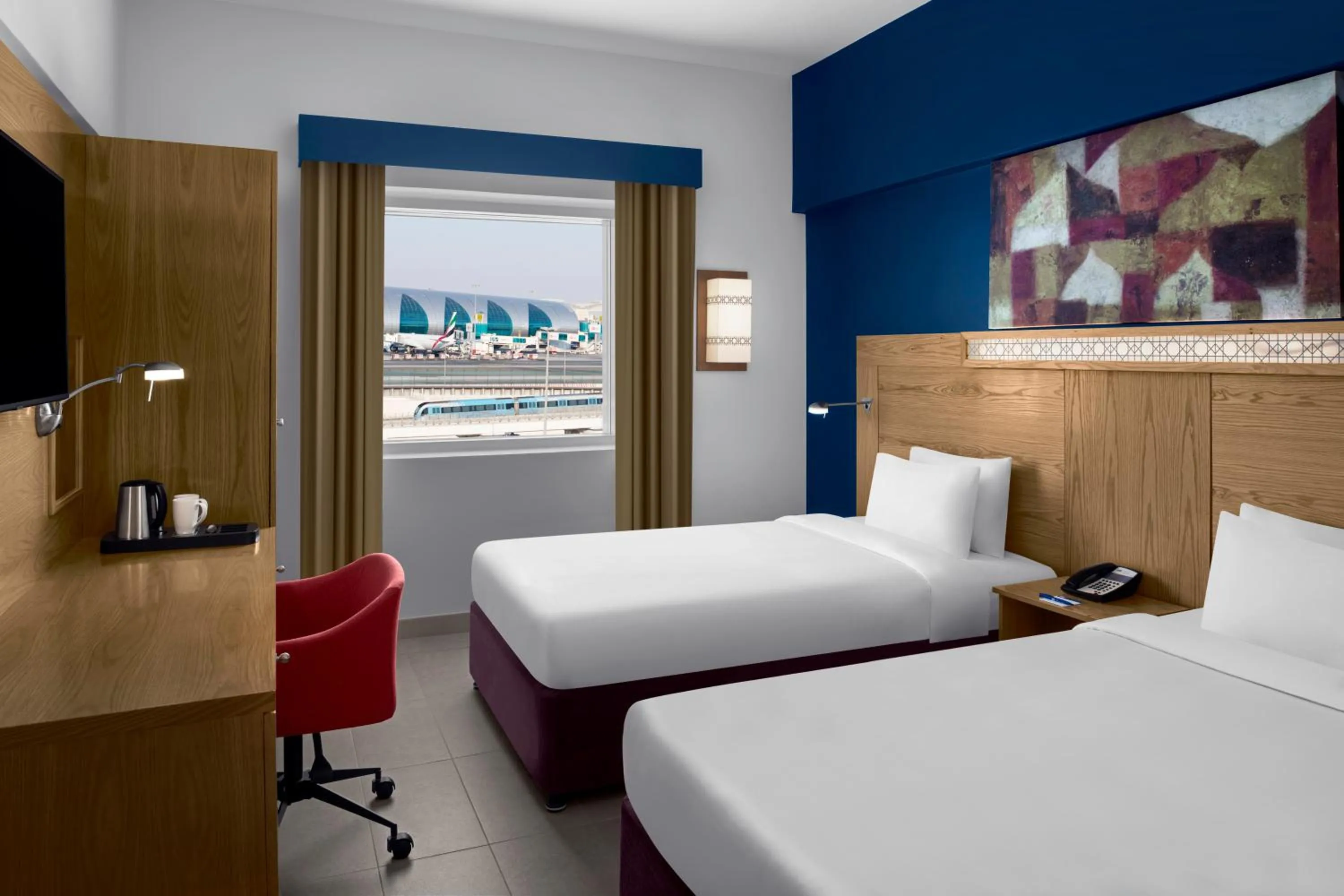 Bedroom, Bed in Holiday Inn Express Dubai Airport by IHG