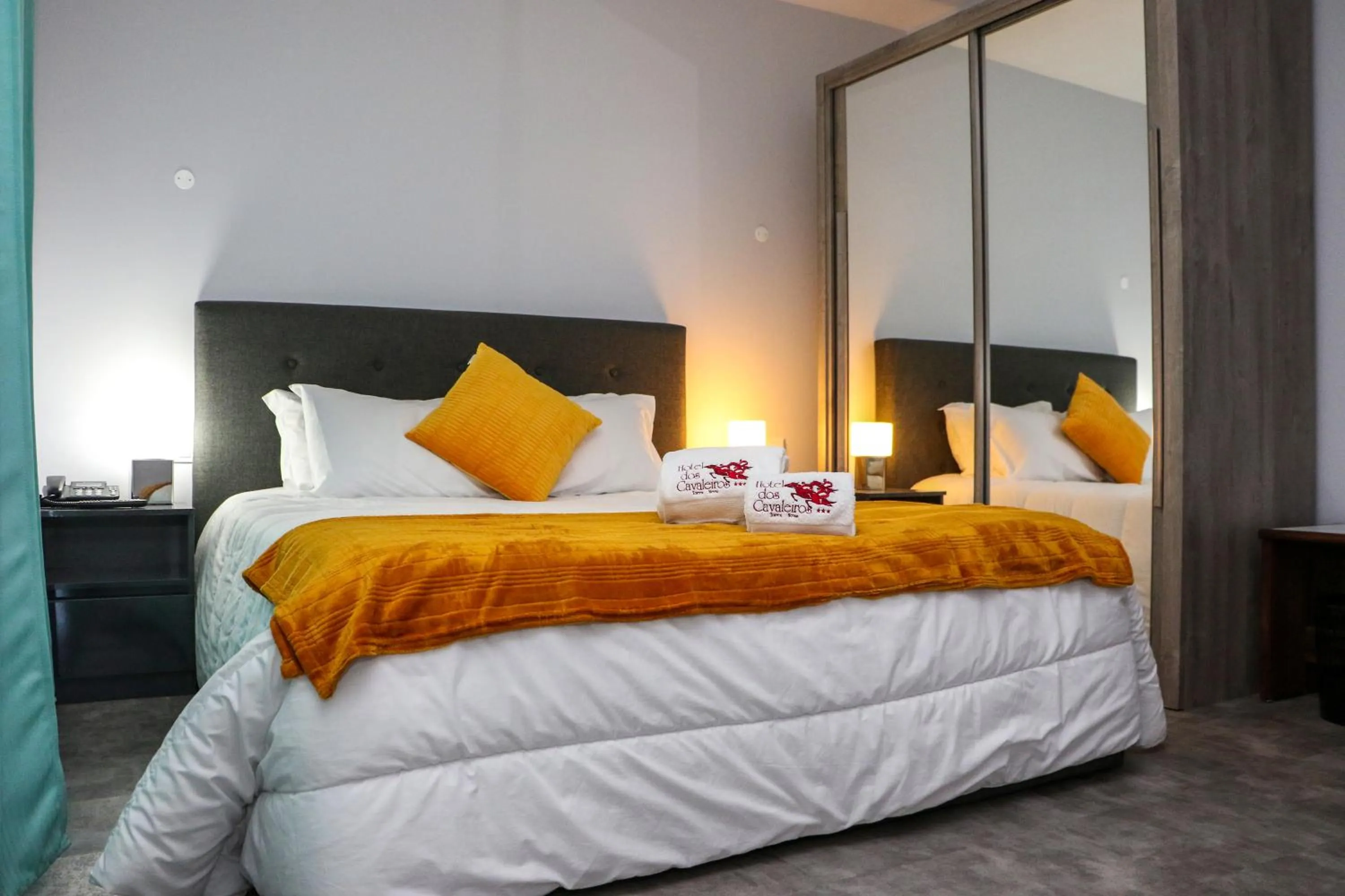 Bed in Hotel dos Cavaleiros