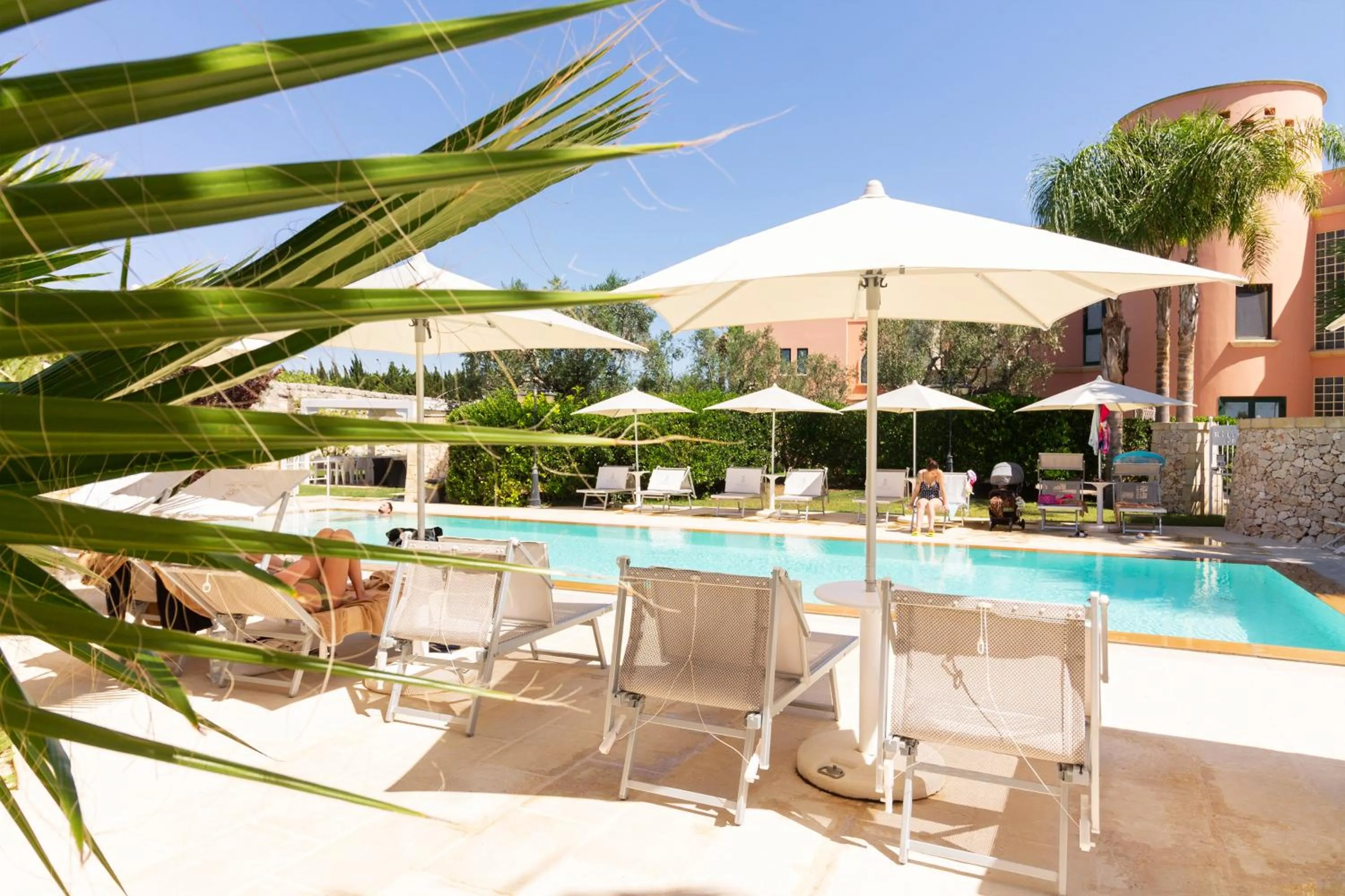 Swimming pool in Villa Rosa Antico Dimora Storica