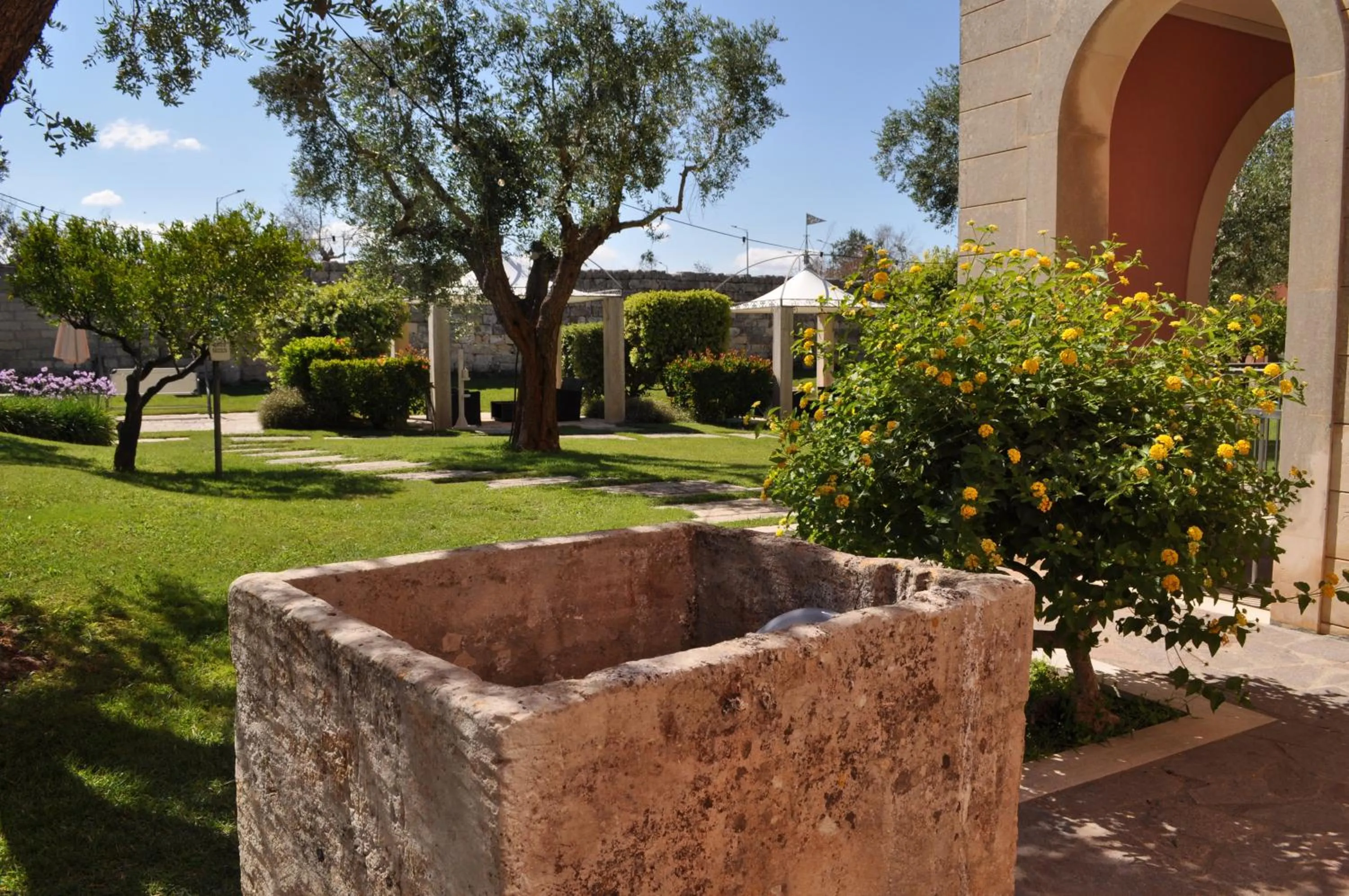 Garden in Villa Rosa Antico Dimora Storica