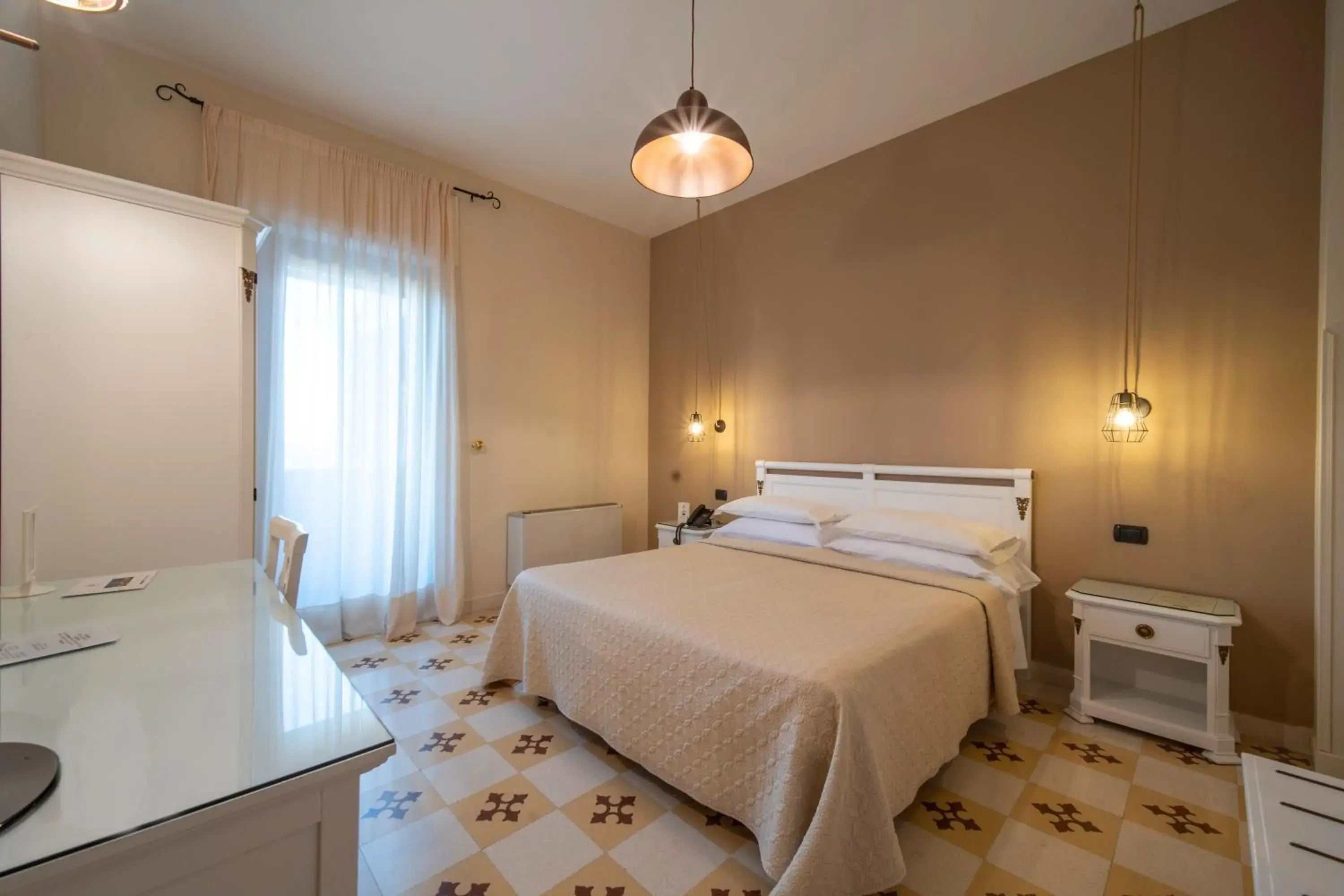 Double or Twin Room with Balcony - single occupancy in Villa Rosa Antico Dimora Storica Double or Twin Room with Balcony - single occupancy in Villa Rosa Antico Dimora Storica