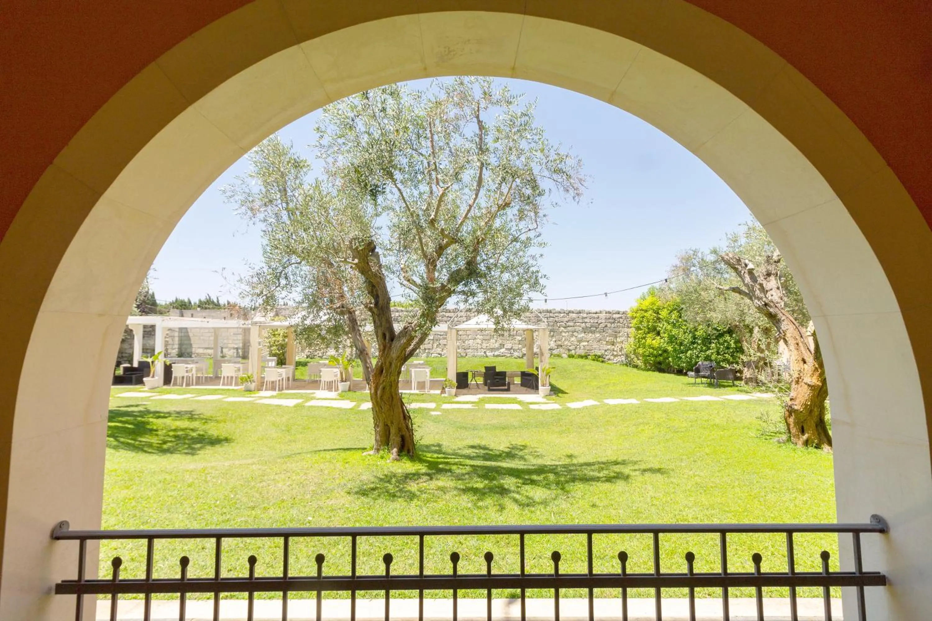 Garden view in Villa Rosa Antico Dimora Storica