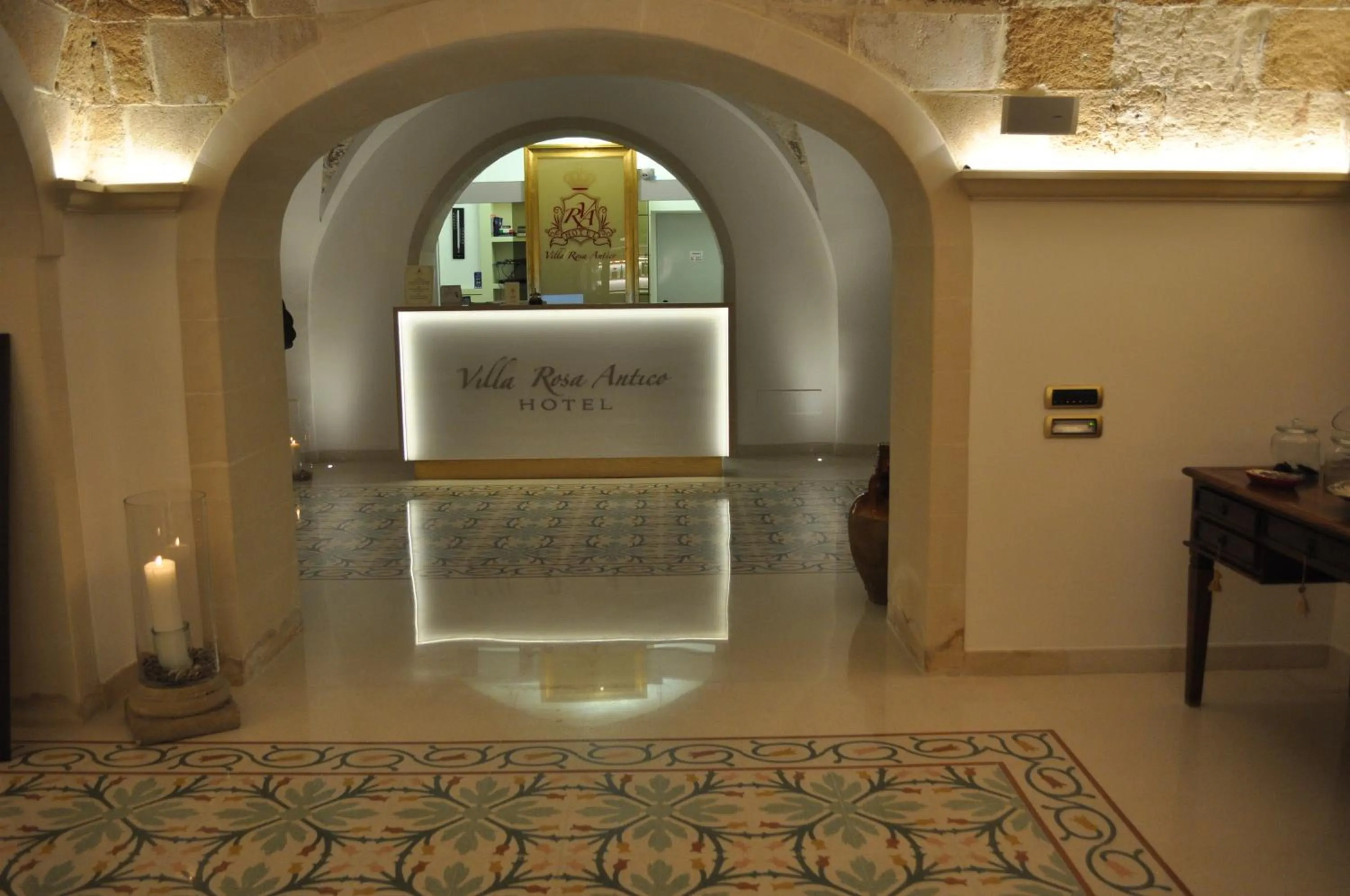 Lobby or reception in Villa Rosa Antico Dimora Storica