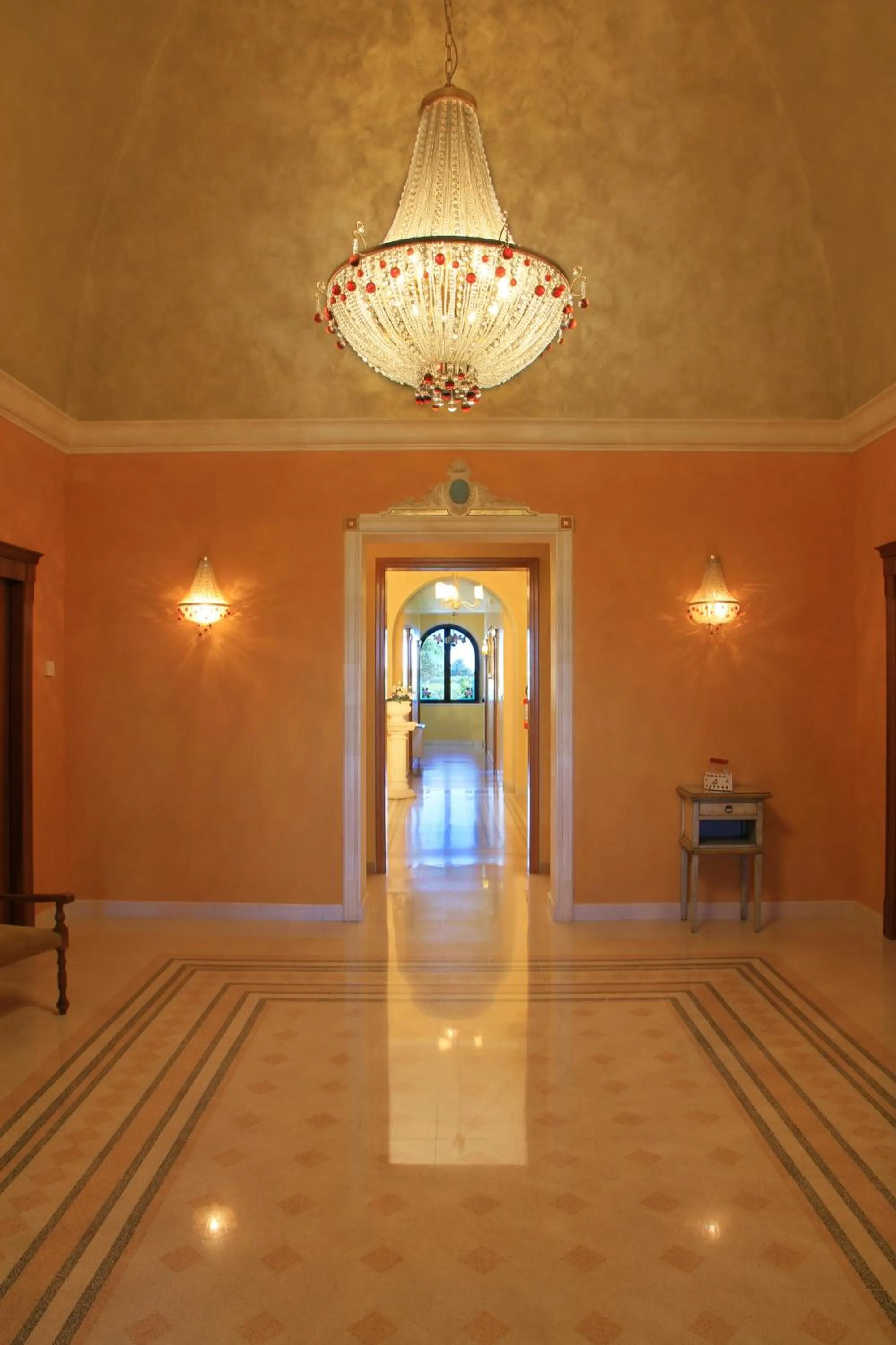 Lobby or reception in Villa Rosa Antico Dimora Storica