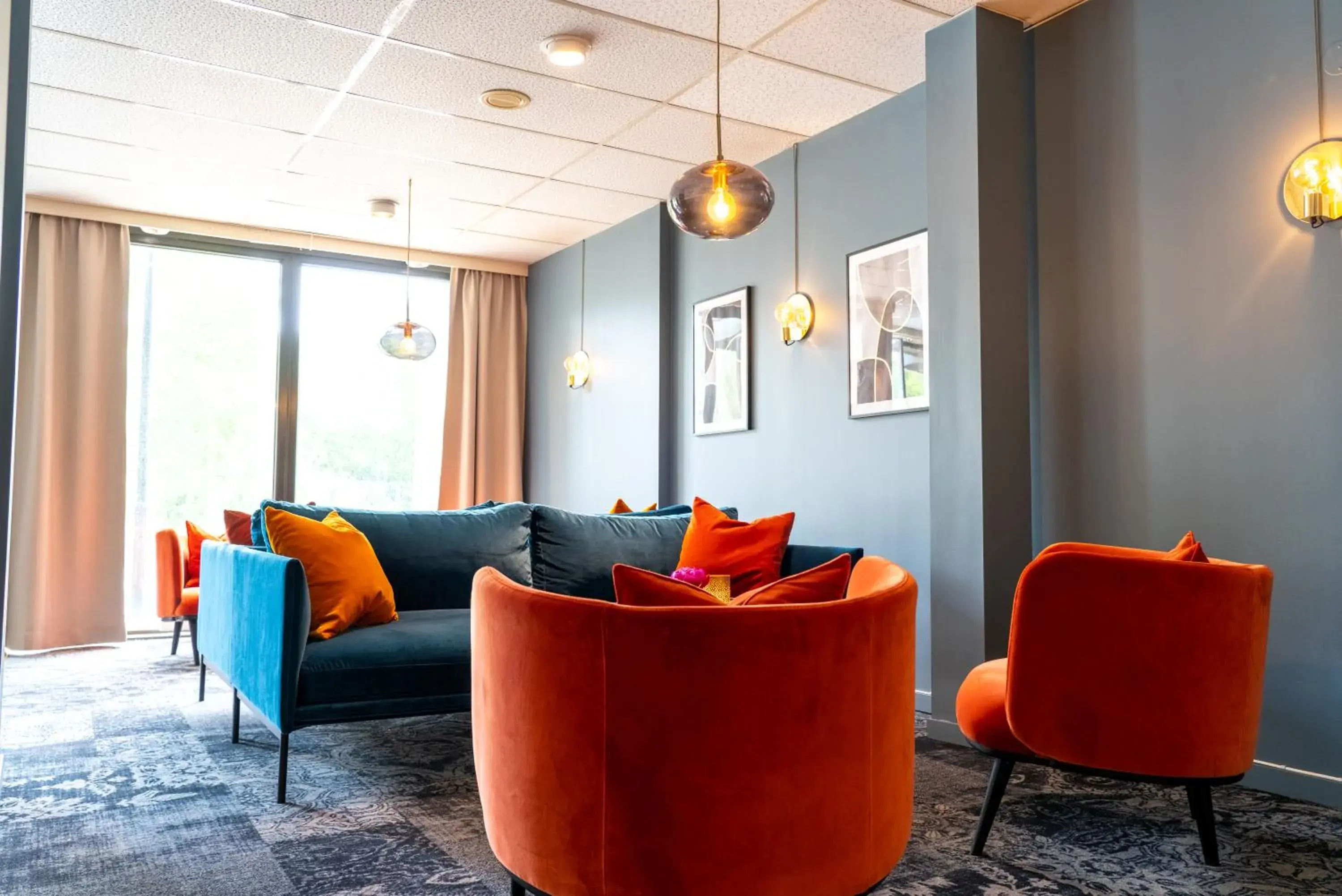 Lobby or reception in Thon Partner Hotel Otta Lobby or reception in Thon Partner Hotel Otta