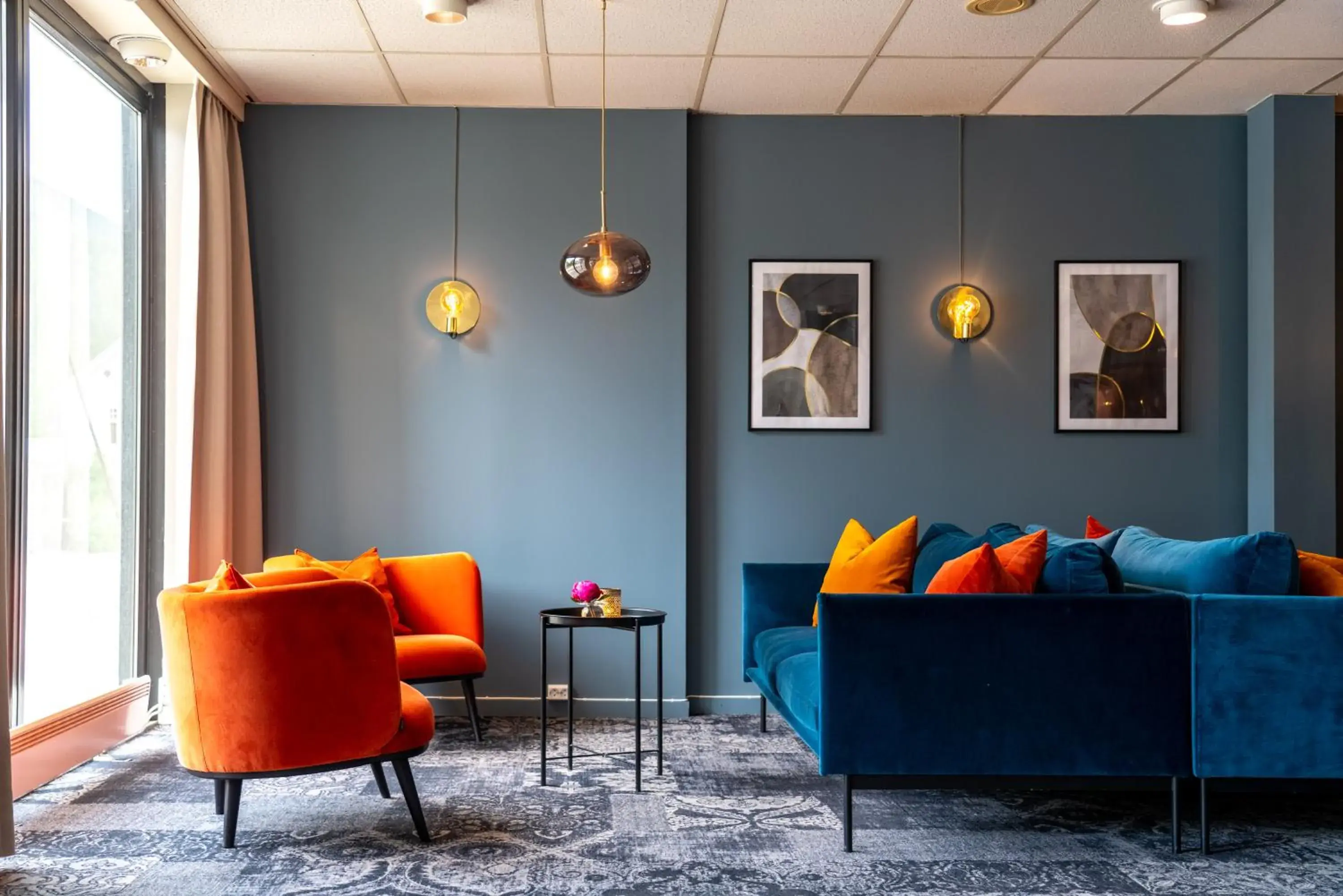 Lobby or reception in Thon Partner Hotel Otta Lobby or reception in Thon Partner Hotel Otta