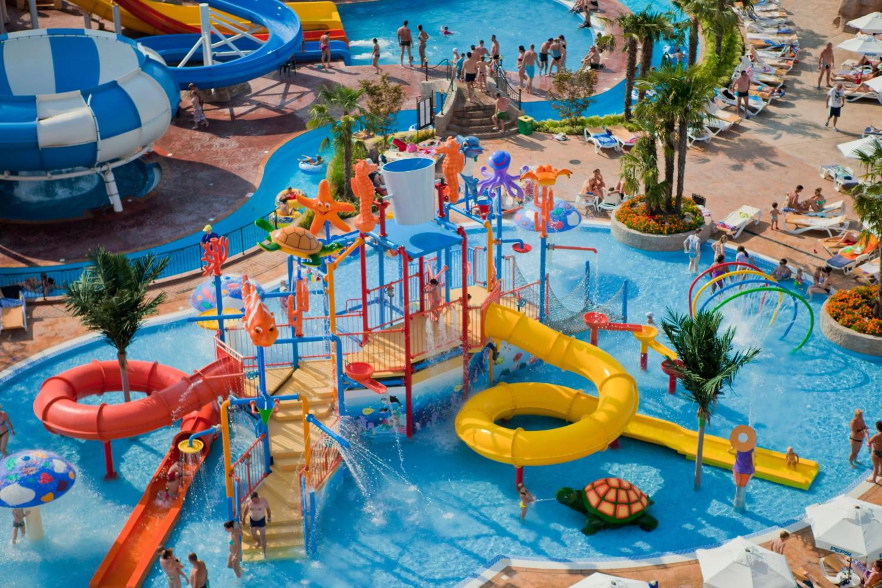 Children play ground in DIT Evrika Beach Club Hotel - All Inclusive