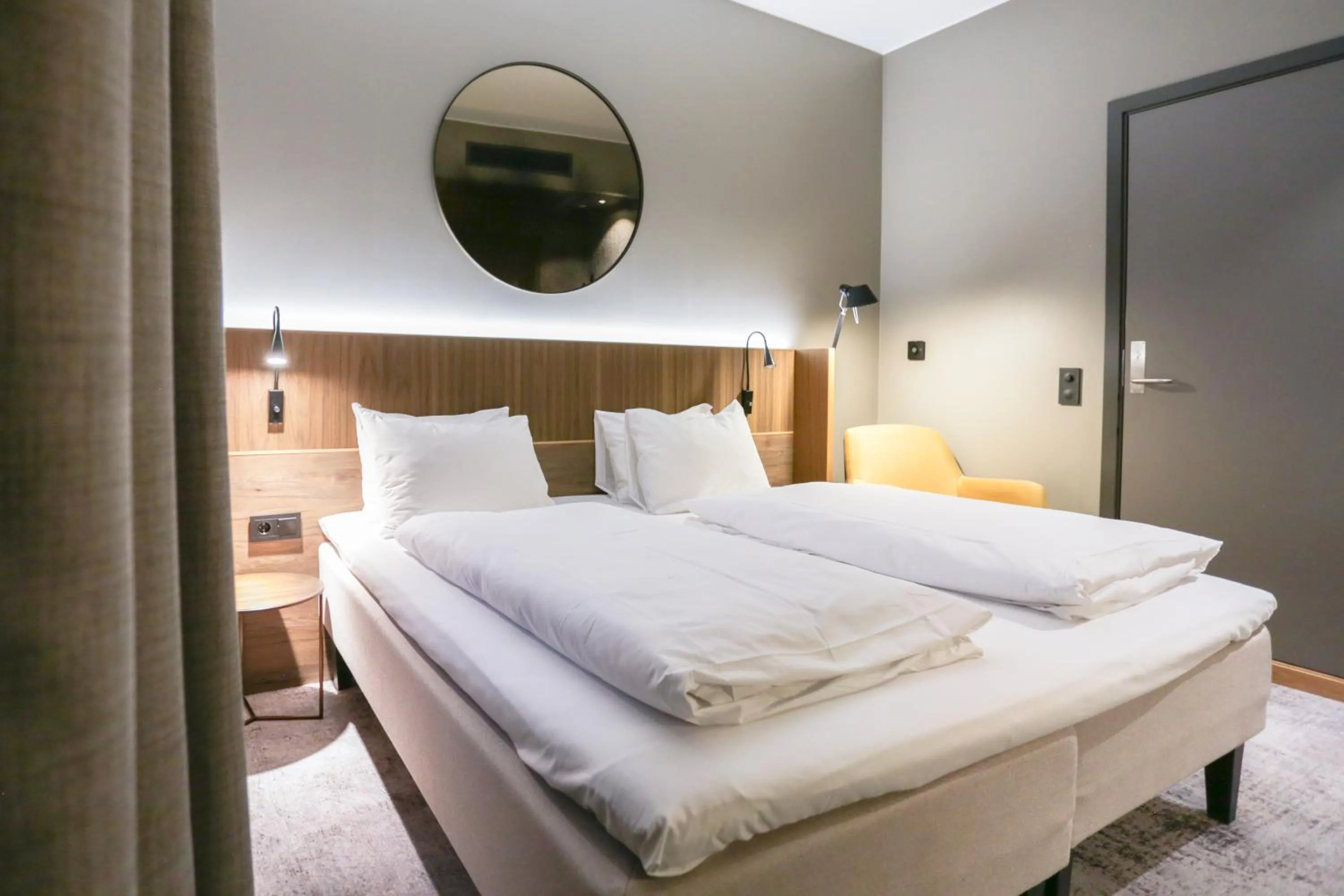 Bed in Karl Johan Hotel