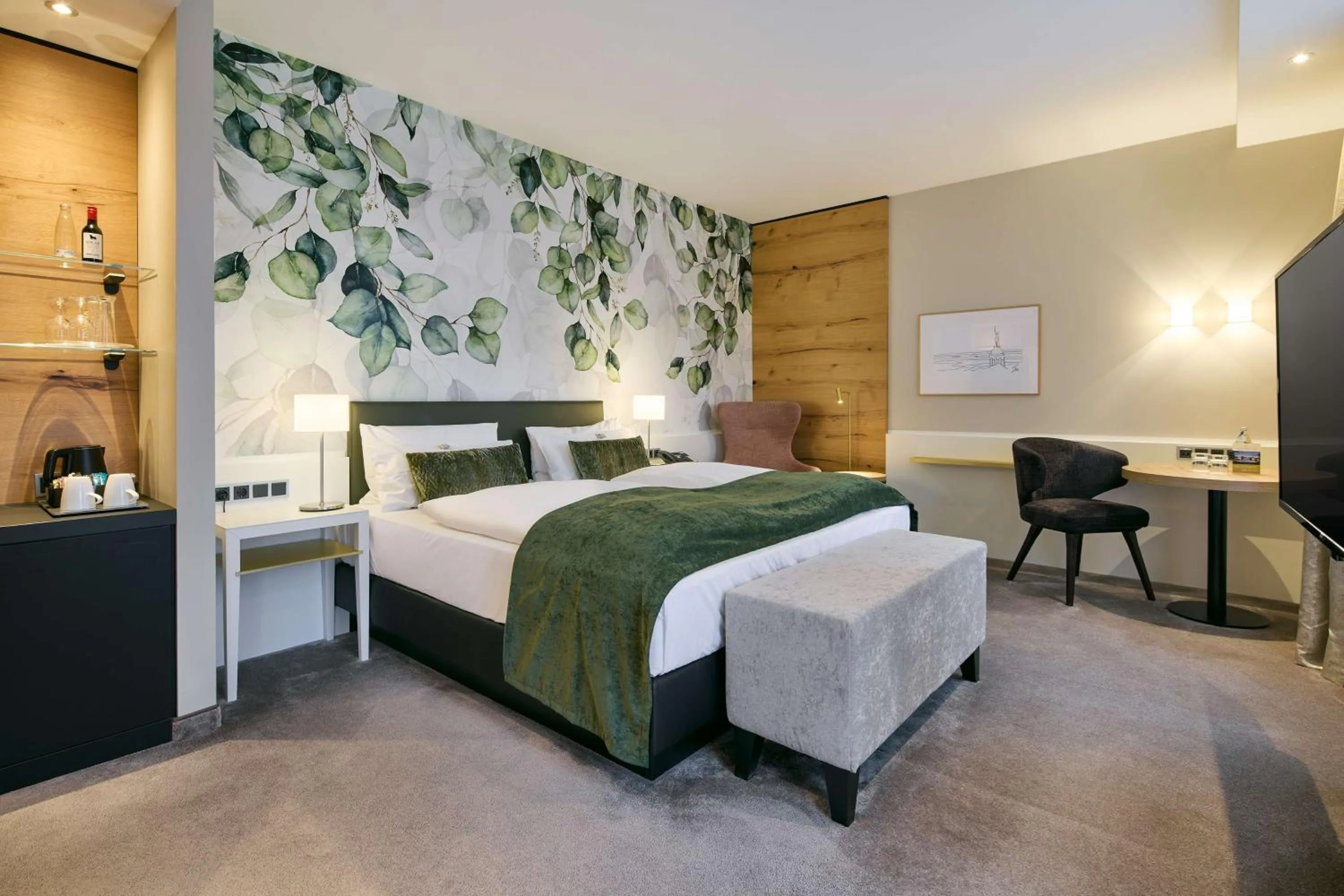 Bedroom, Bed in Best Western Premier Park Hotel & Spa