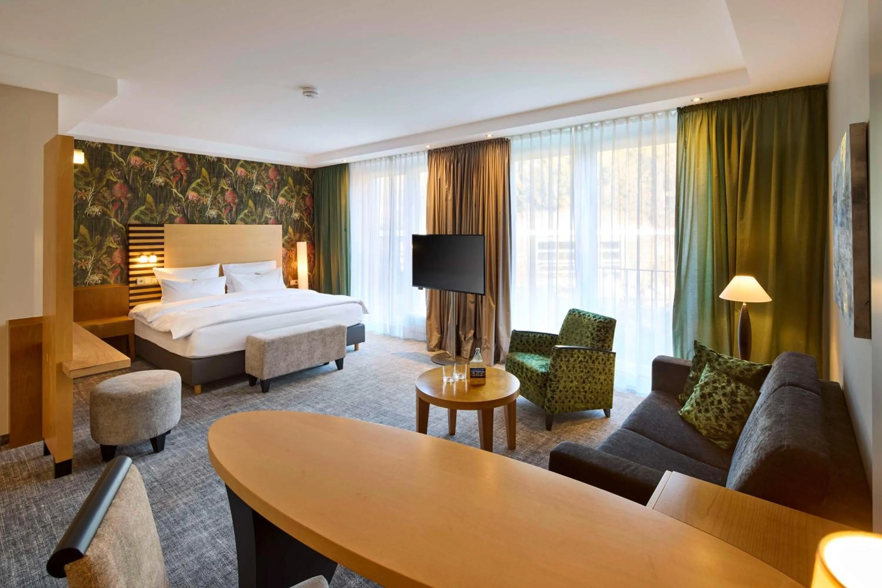 Bedroom, Bed in Best Western Premier Park Hotel & Spa