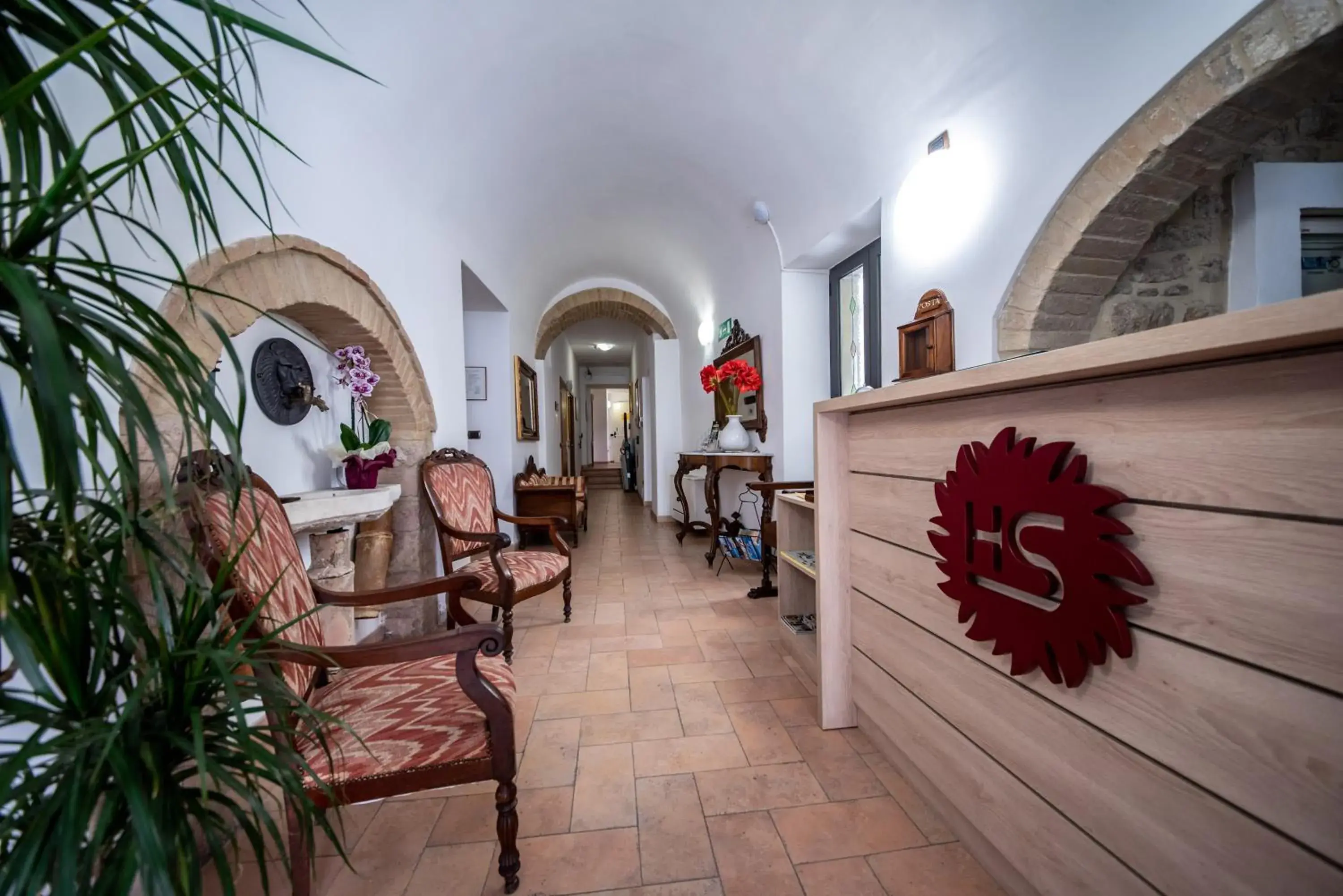 Lobby or reception in Hotel Sole Lobby or reception in Hotel Sole