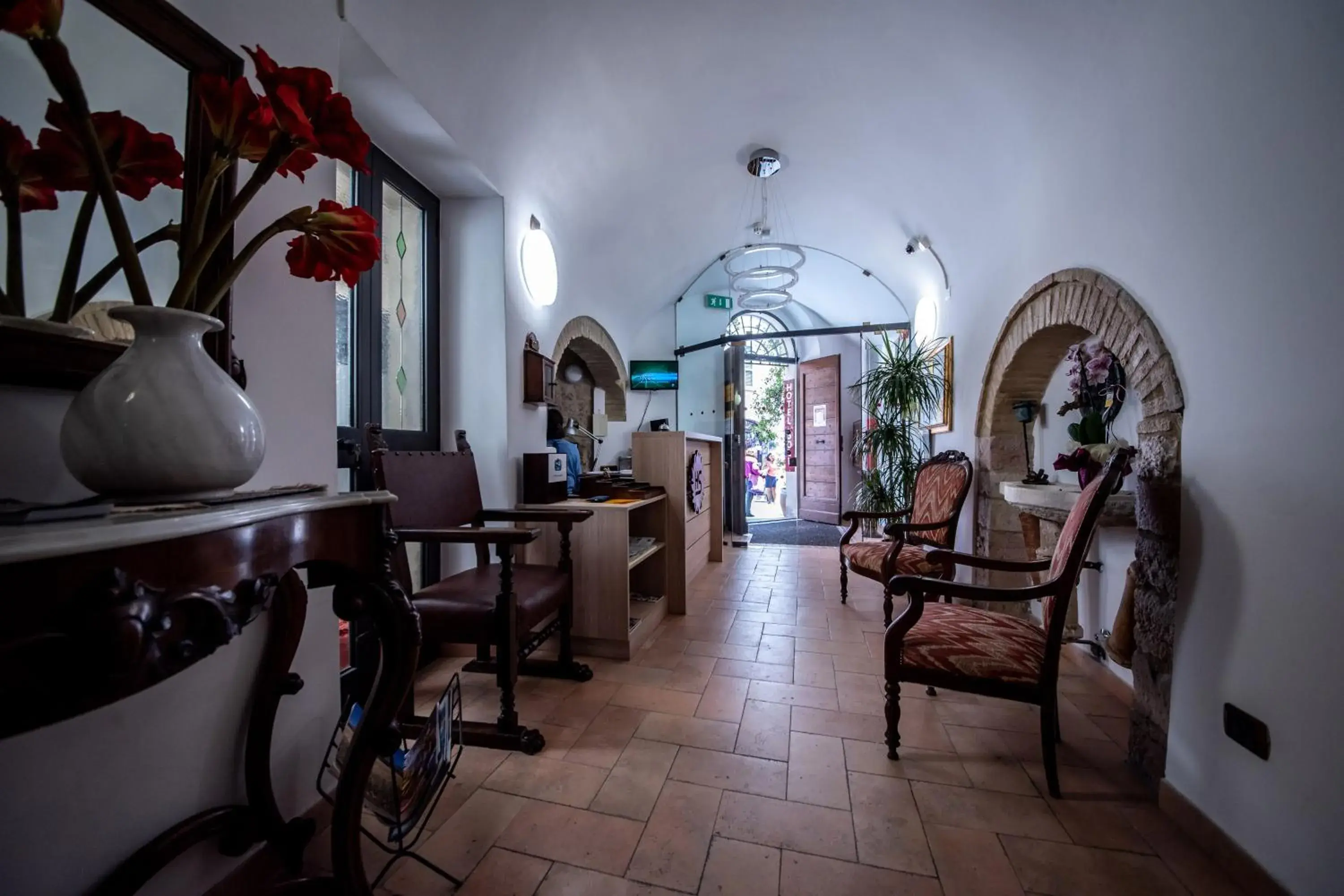 Lobby or reception in Hotel Sole Lobby or reception in Hotel Sole