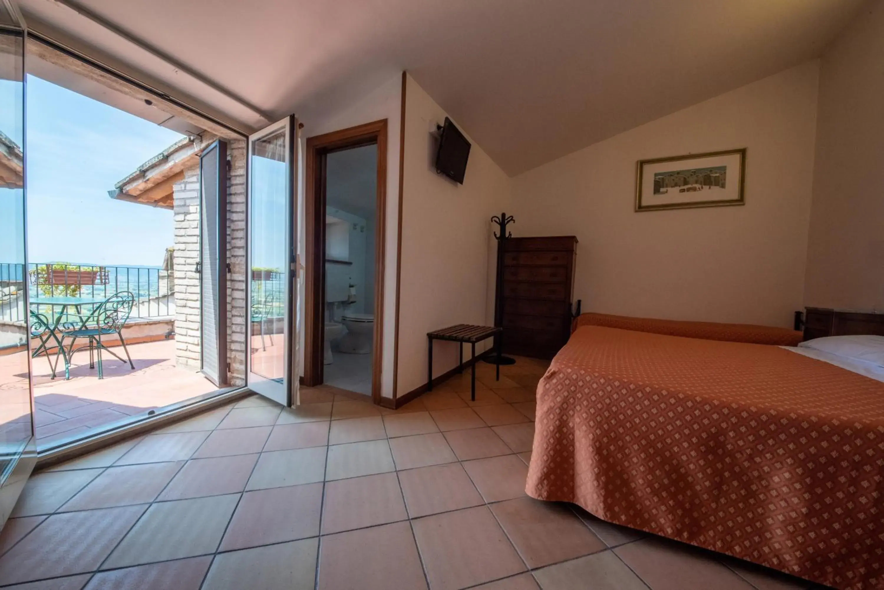Balcony/Terrace, Bed in Hotel Sole Balcony/Terrace, Bed in Hotel Sole