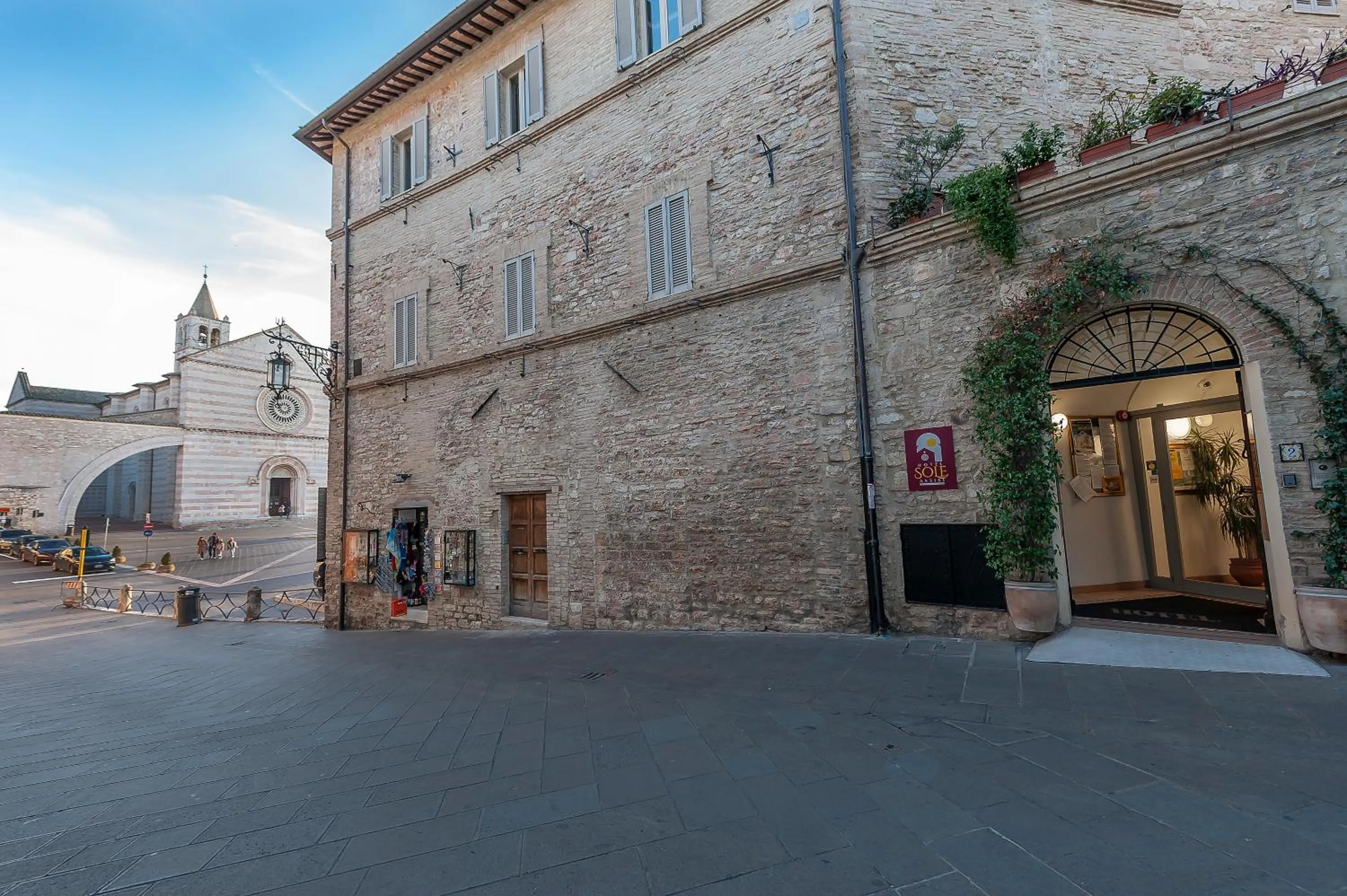 Property building in Hotel Sole