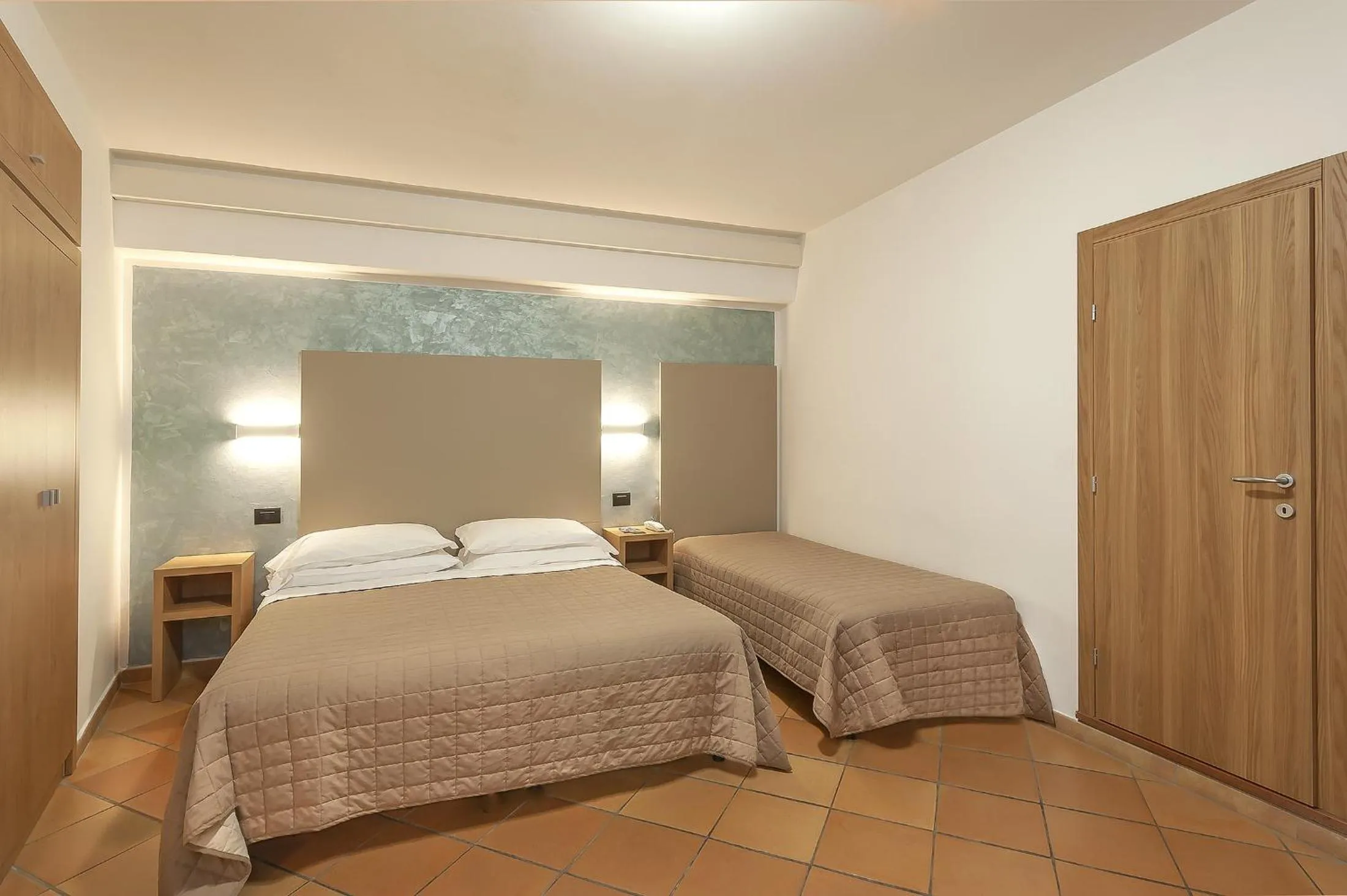 Bedroom, Bed in Hotel Sole