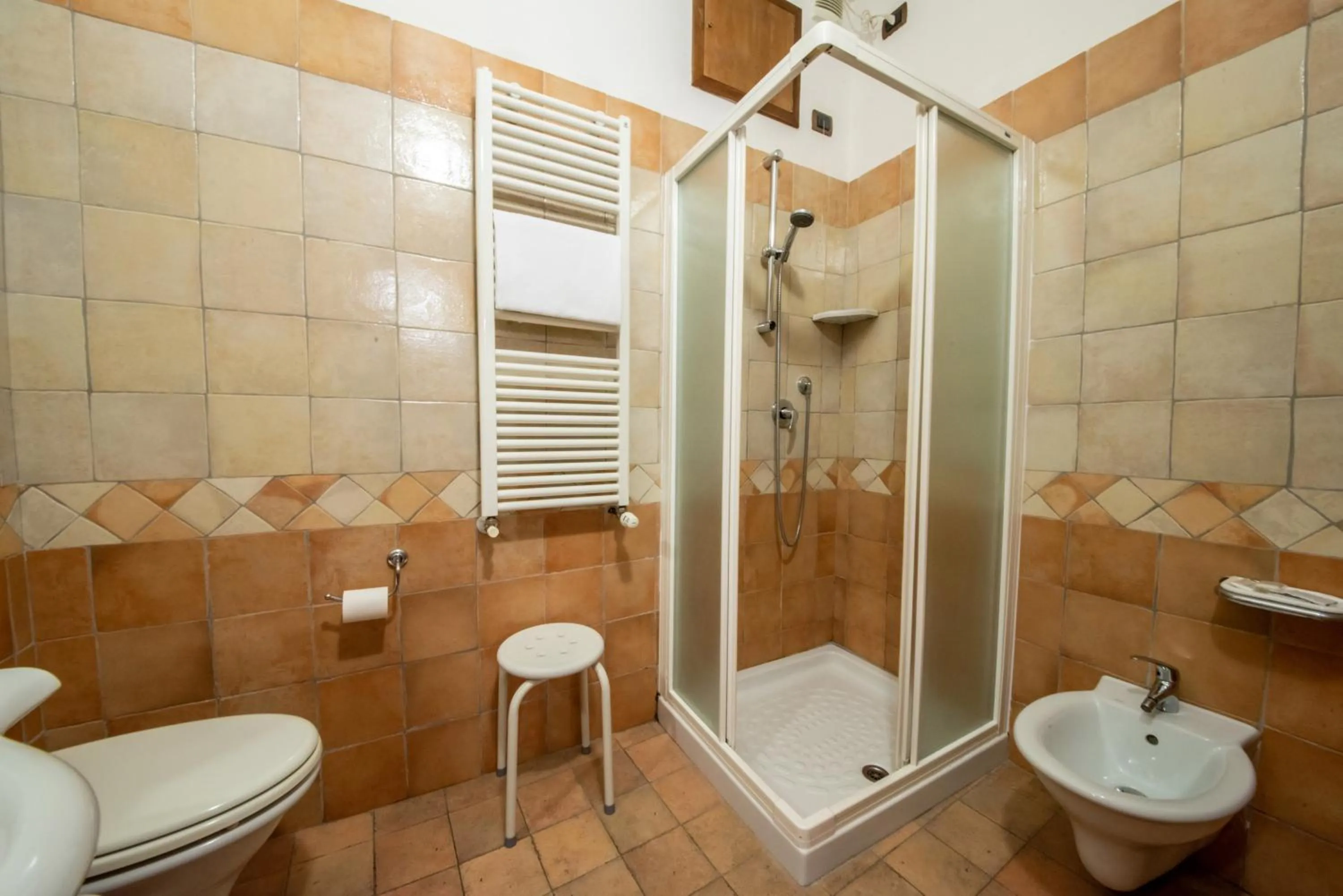 Shower in Hotel Sole