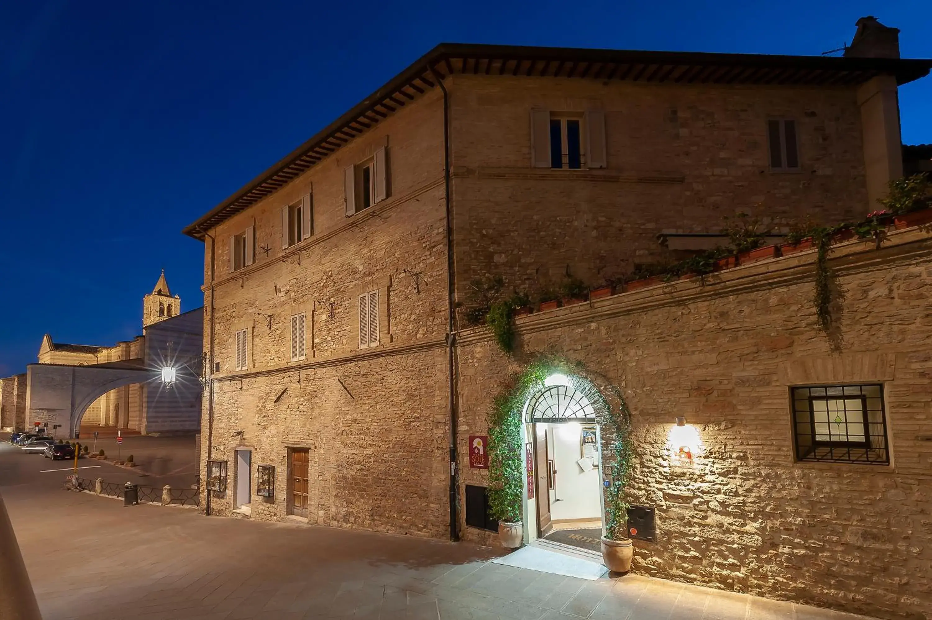 Property building in Hotel Sole Property building in Hotel Sole