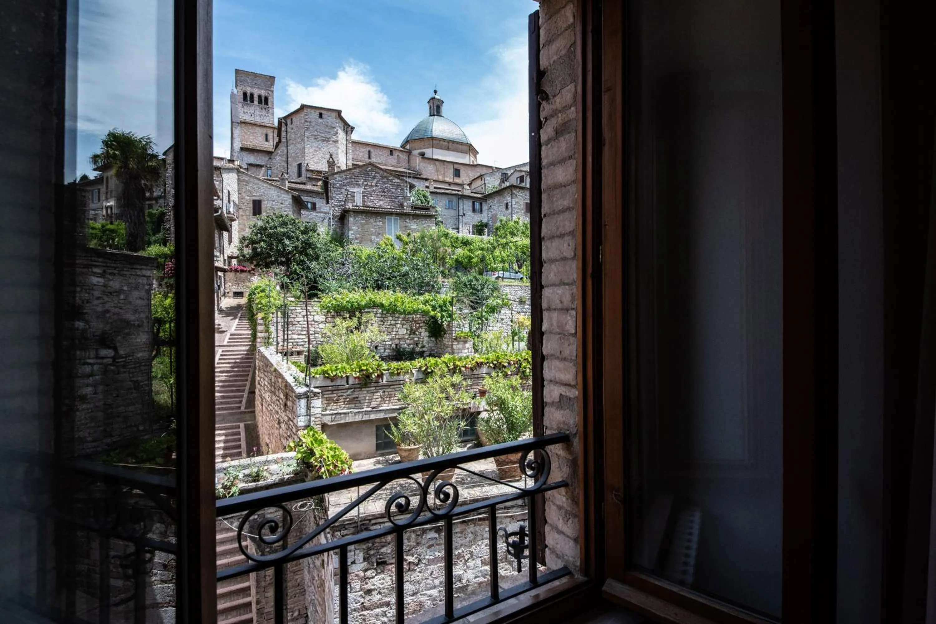 City view in Hotel Sole