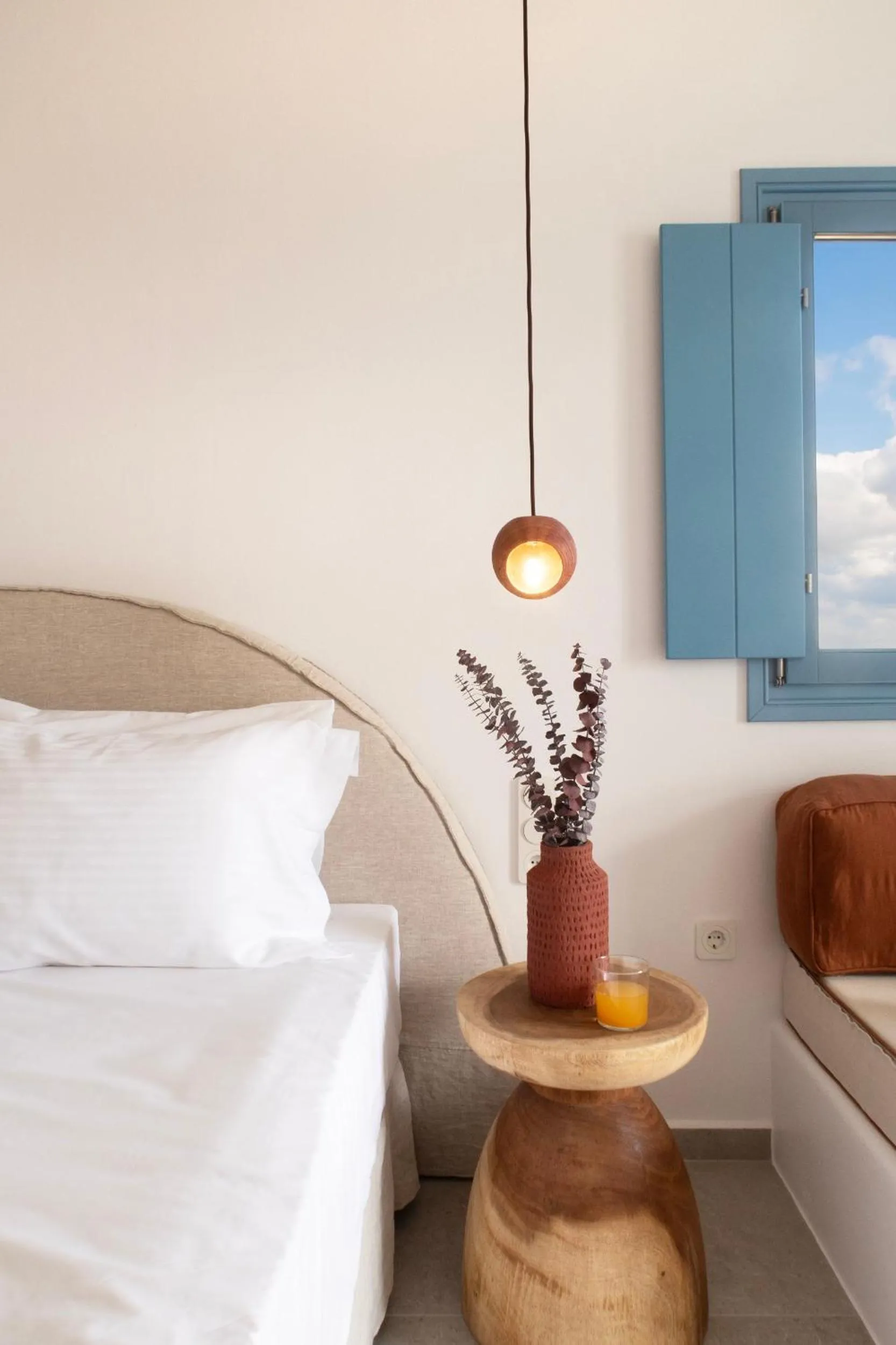 Decorative detail, Bed in Andromeda Resort