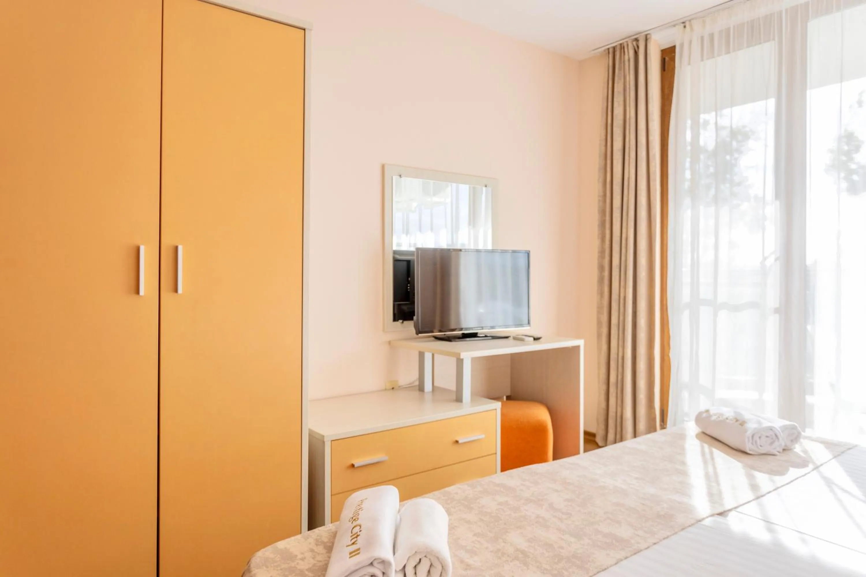 Bed in Aparthotel Hotel Prestige City II